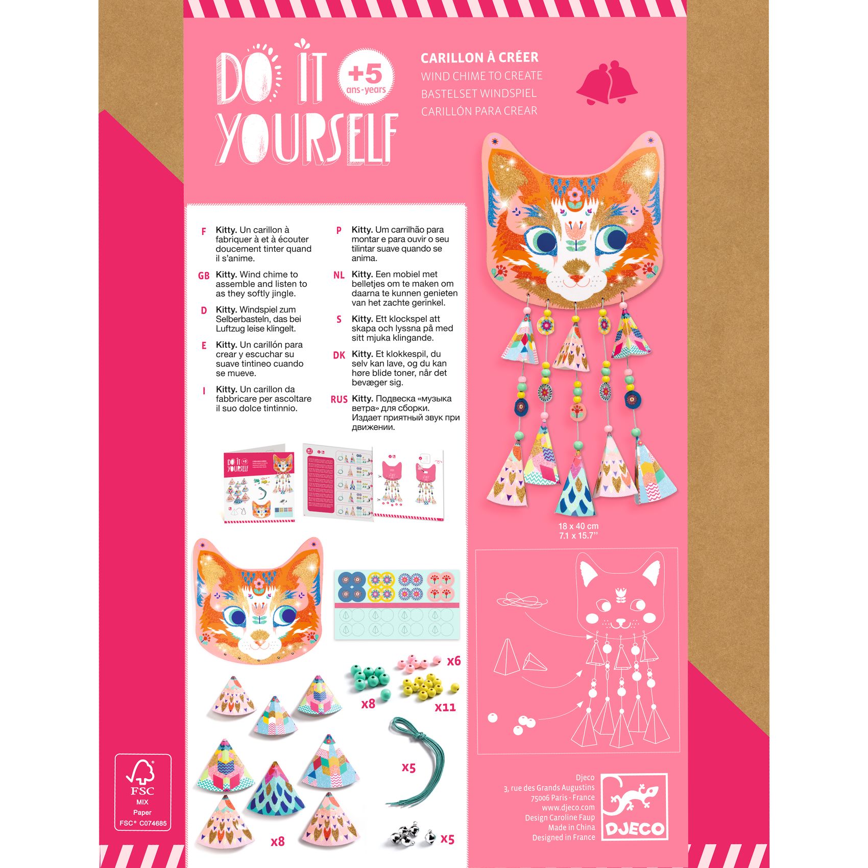 Készítsd magad! - Kitty szélcsengő - Kitty 