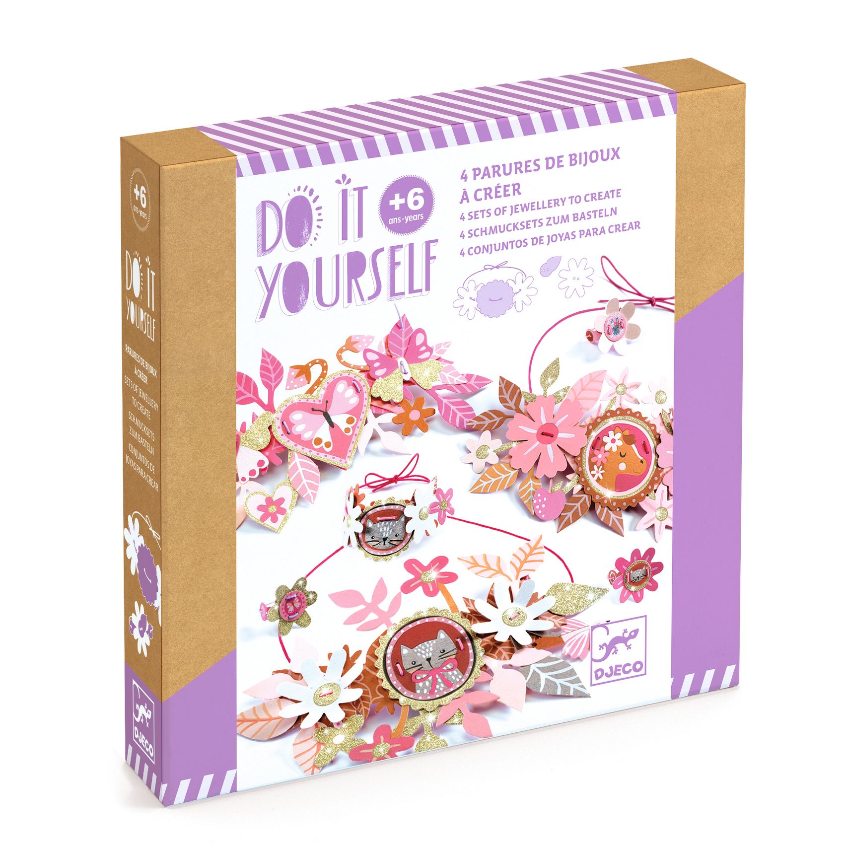 Készítsd magad! - Papírékszer készítő, csillám - Delicate medallions 