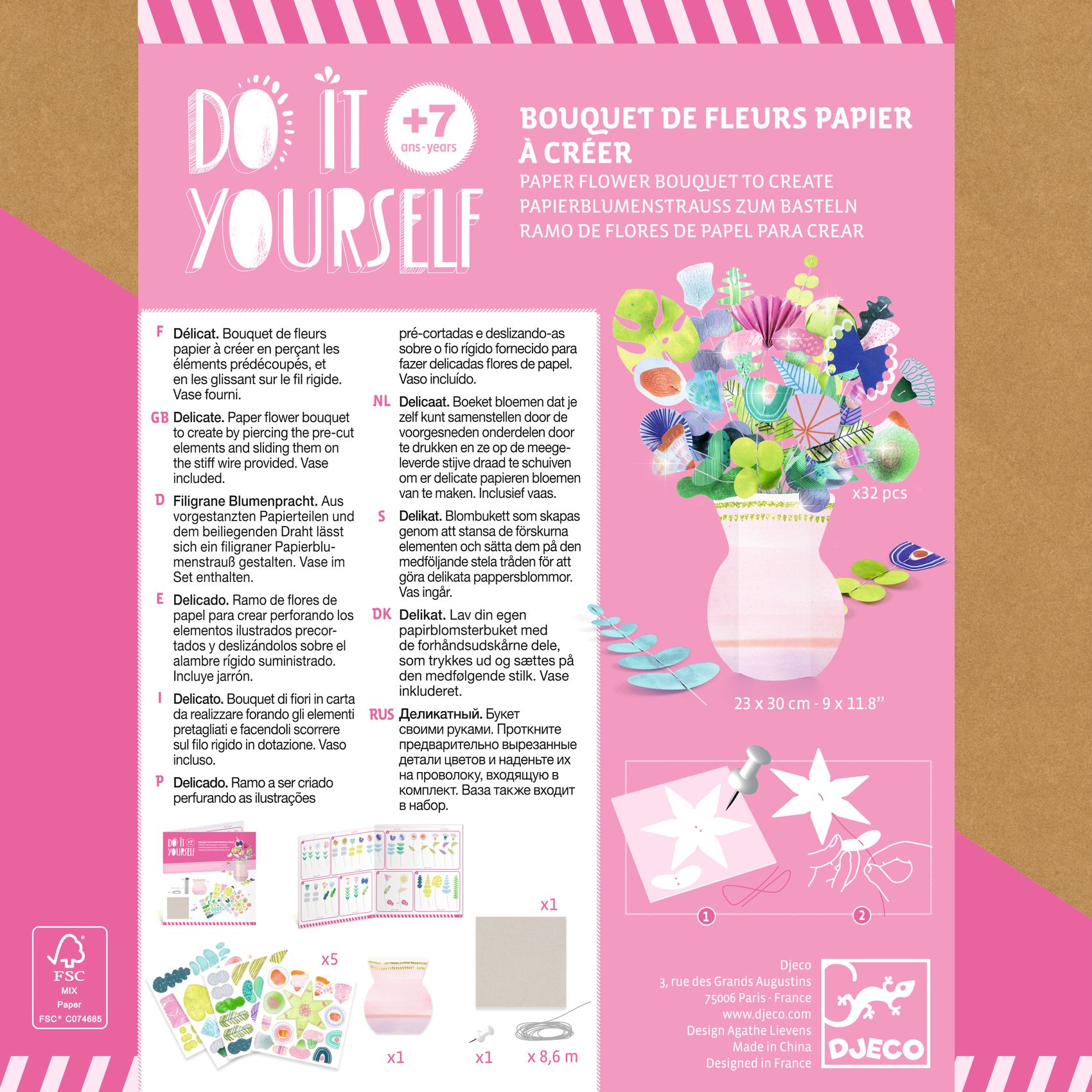 Csináld magad - Virágcsokor - Delicate