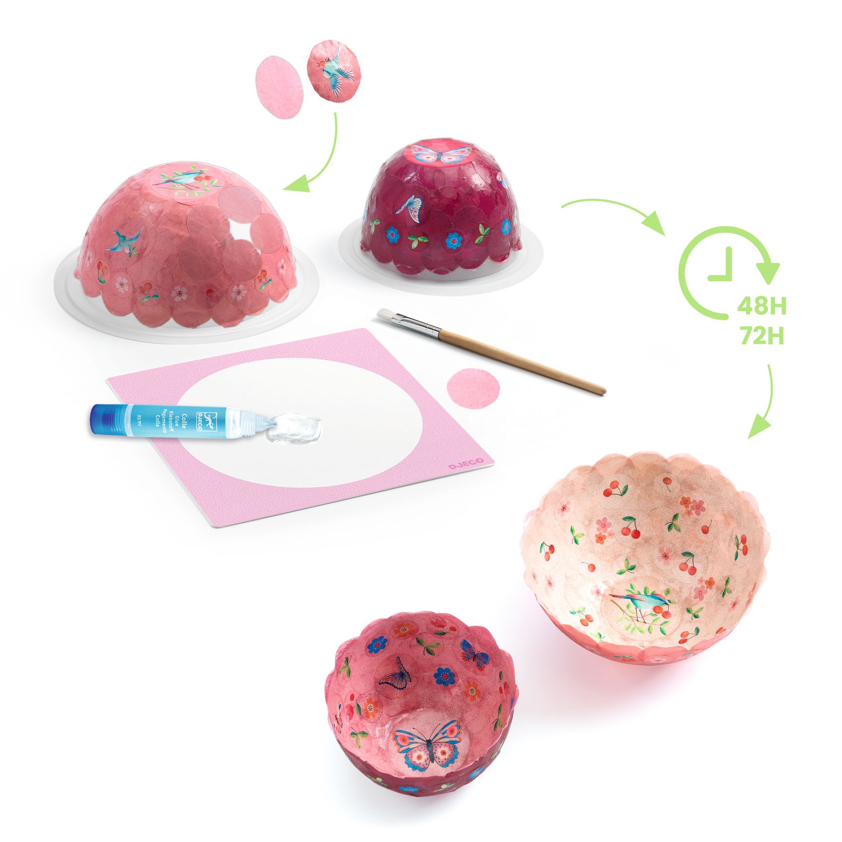 Csináld magad! - Dísztálkák, levegőben - In the air