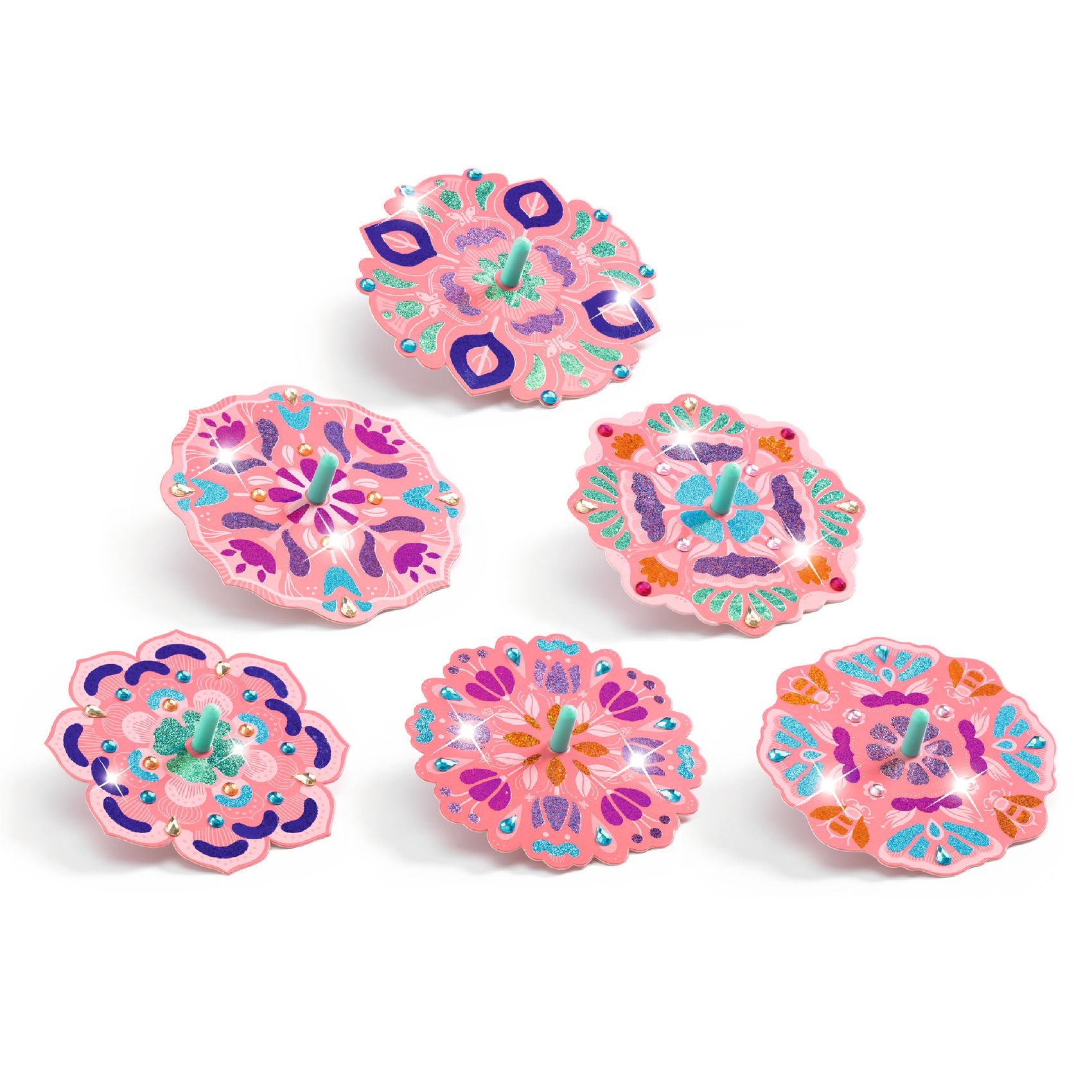 Csináld magad! - Színkeverő pörgettyű virágokkal - Flower Power