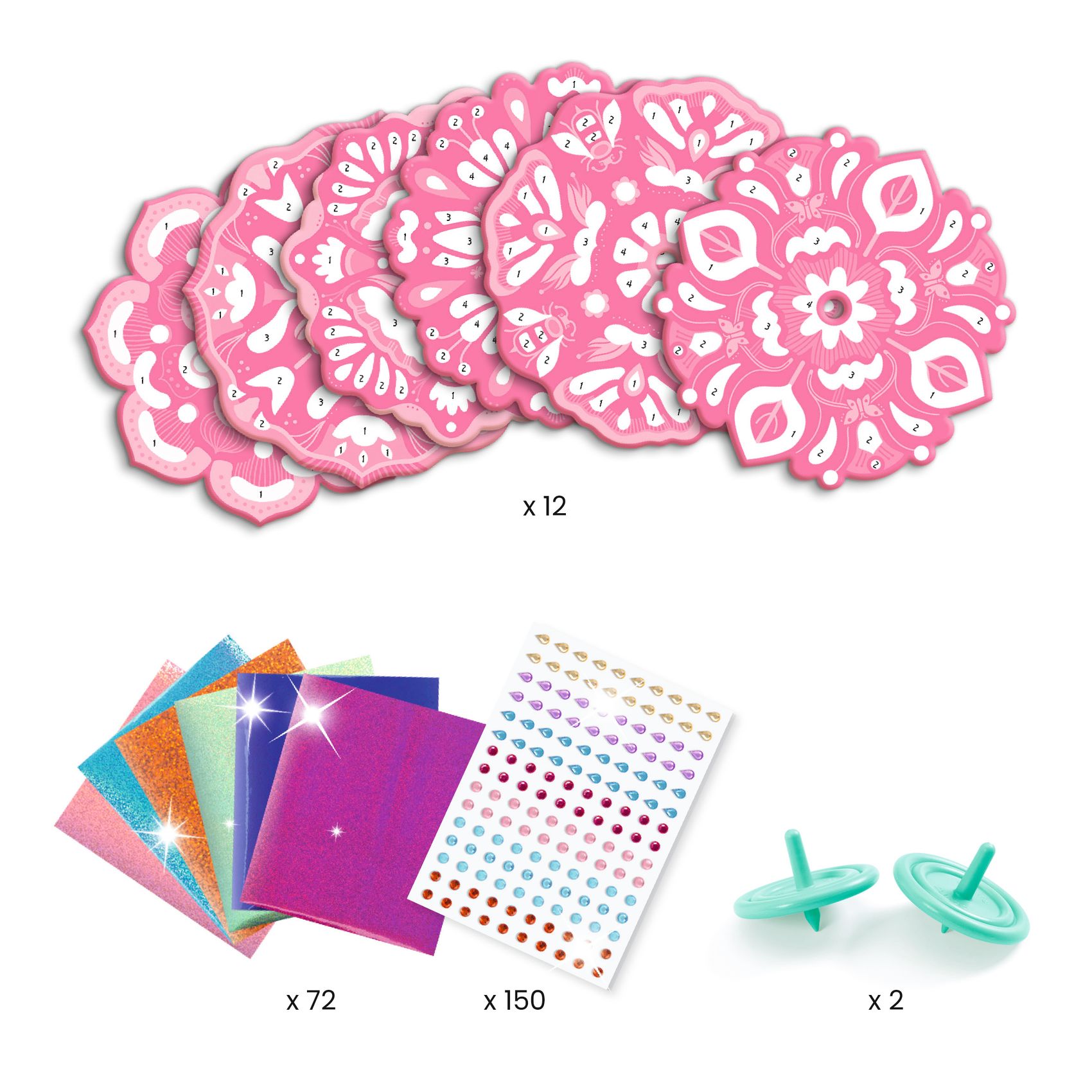 Csináld magad! - Színkeverő pörgettyű virágokkal - Flower Power