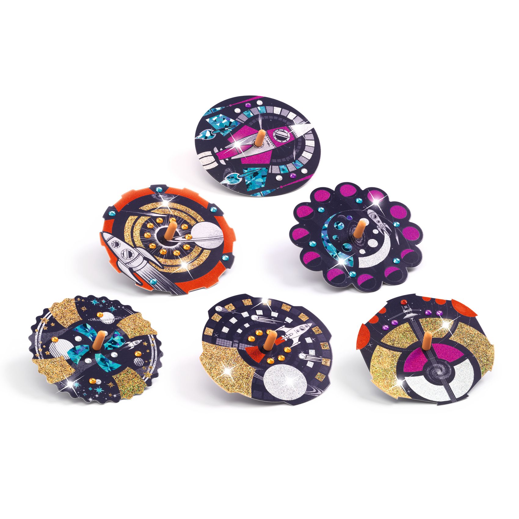 Csináld magad! - Színkeverő pörgettyű világűrben - Hypno cosmos