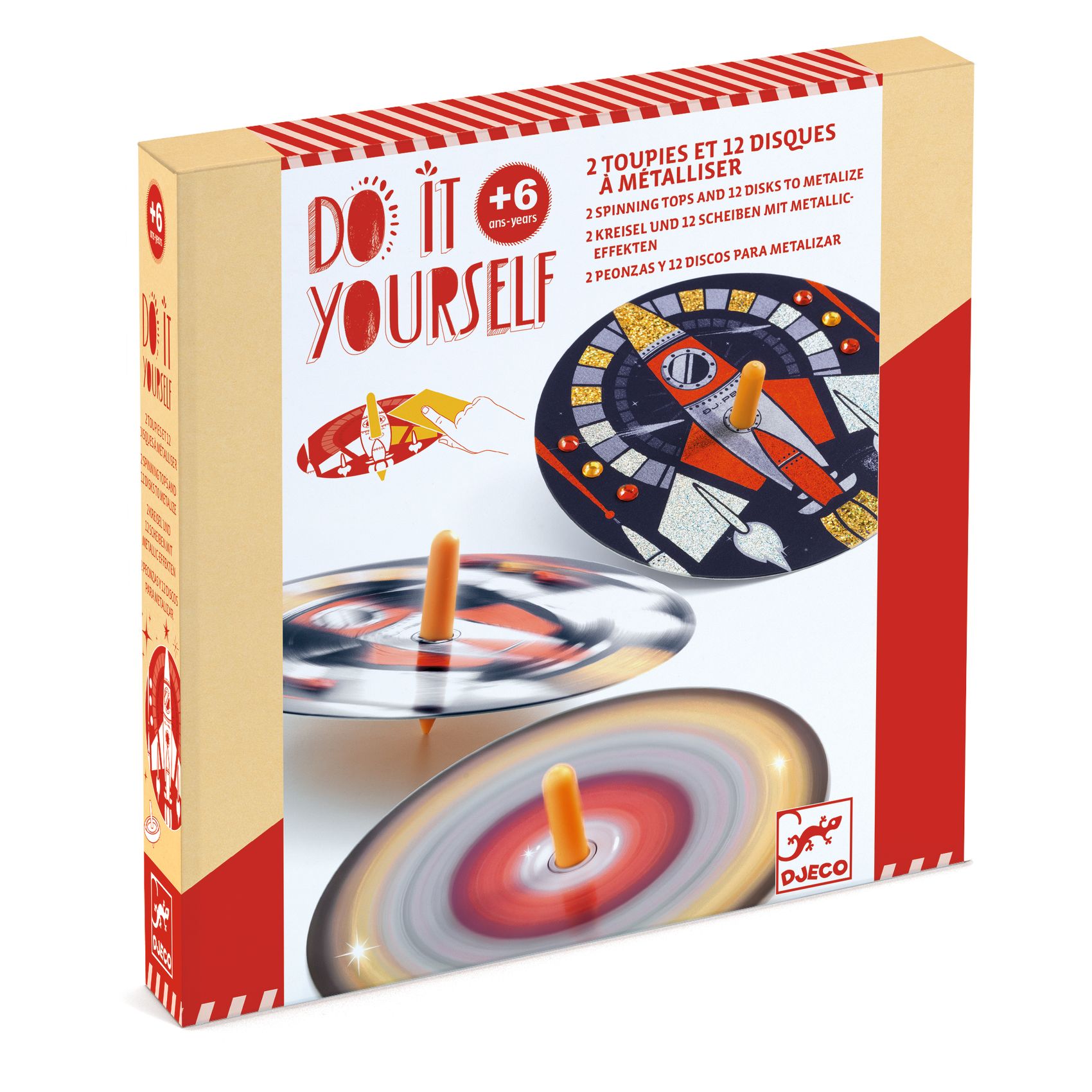 Csináld magad! - Színkeverő pörgettyű világűrben - Hypno cosmos