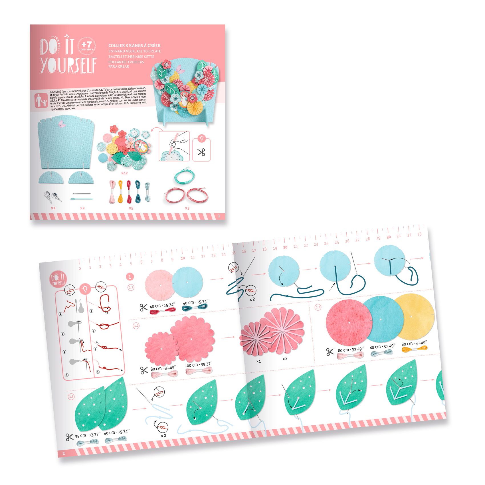 Csináld magad! - Papírékszer hímzett vírágokból - Flora