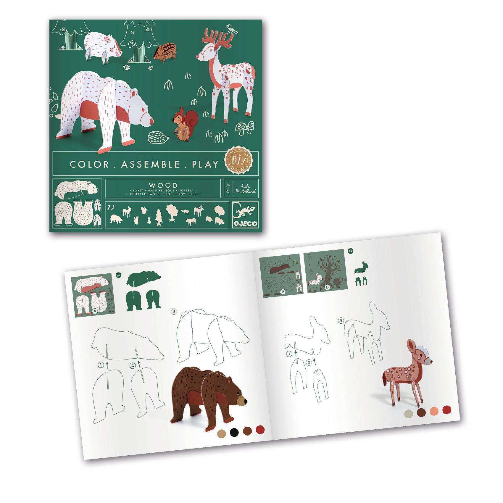 Készítsd magad! - Élet az erdőben 3D-ben - Wood