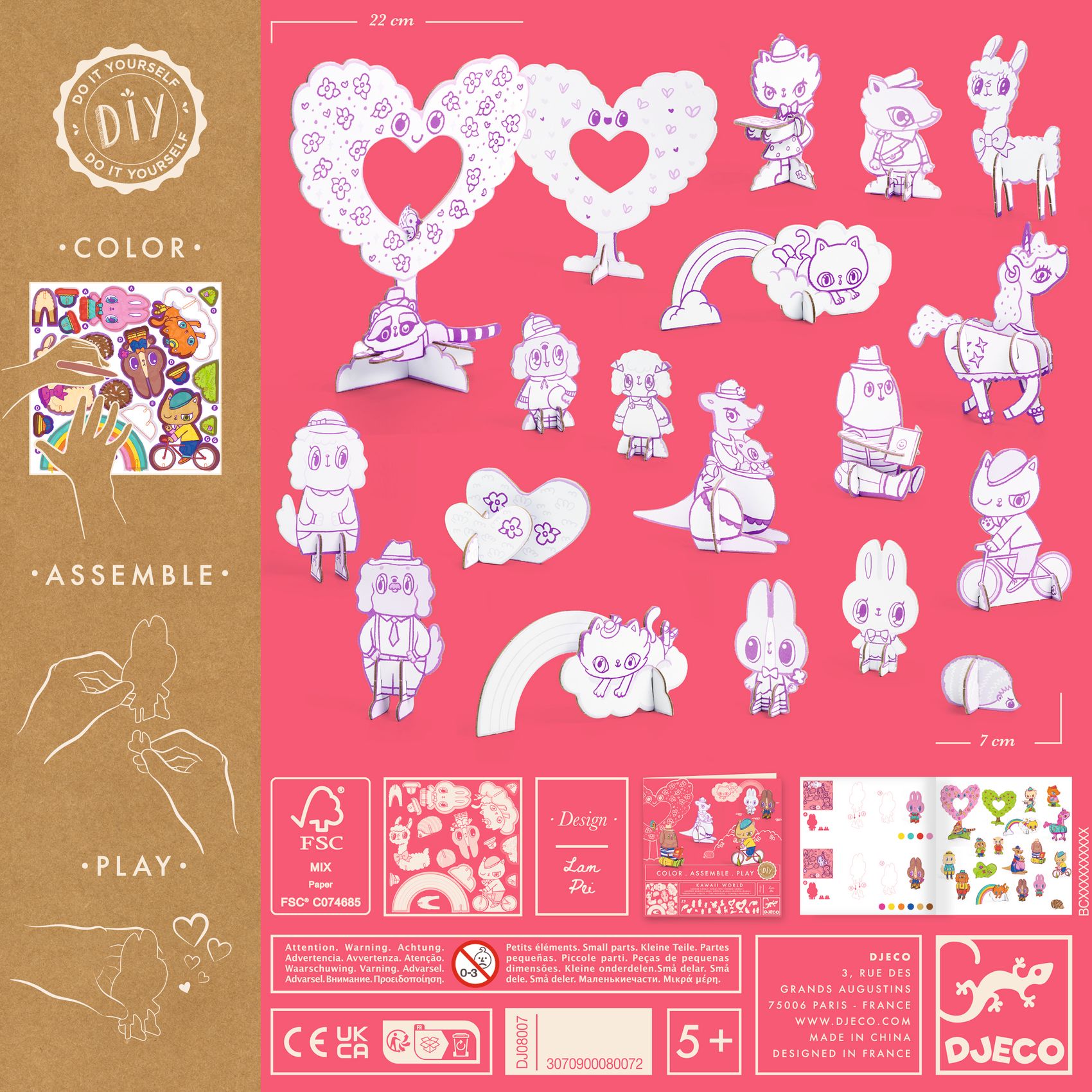 Csináld magad - Cukiföld lakói 3D-ben - Kawaii world