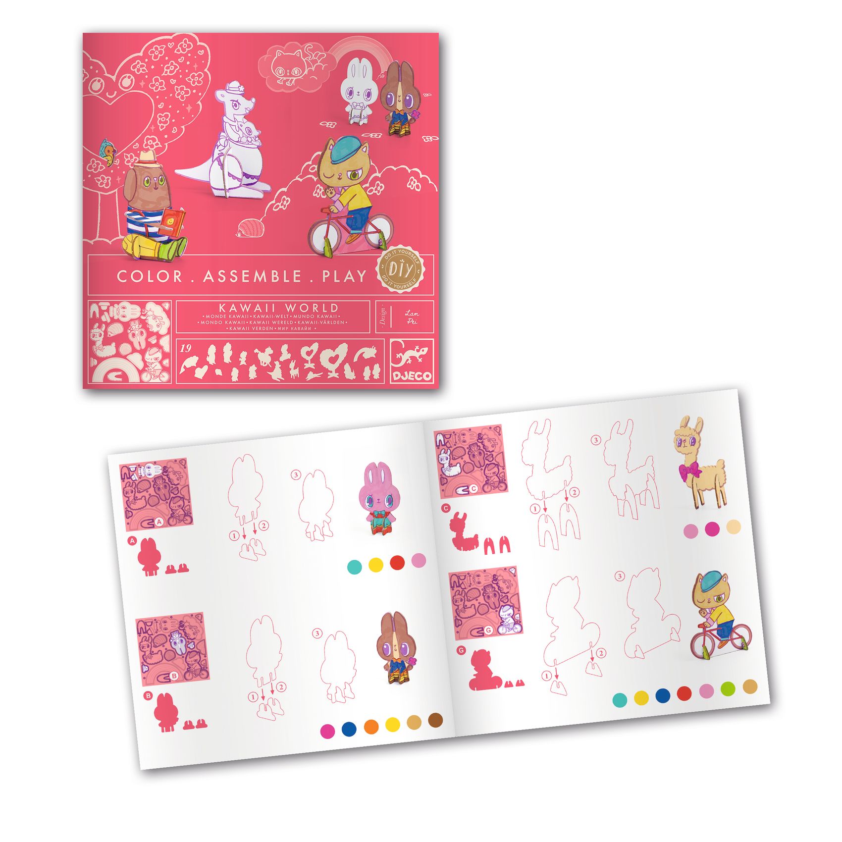 Csináld magad - Cukiföld lakói 3D-ben - Kawaii world