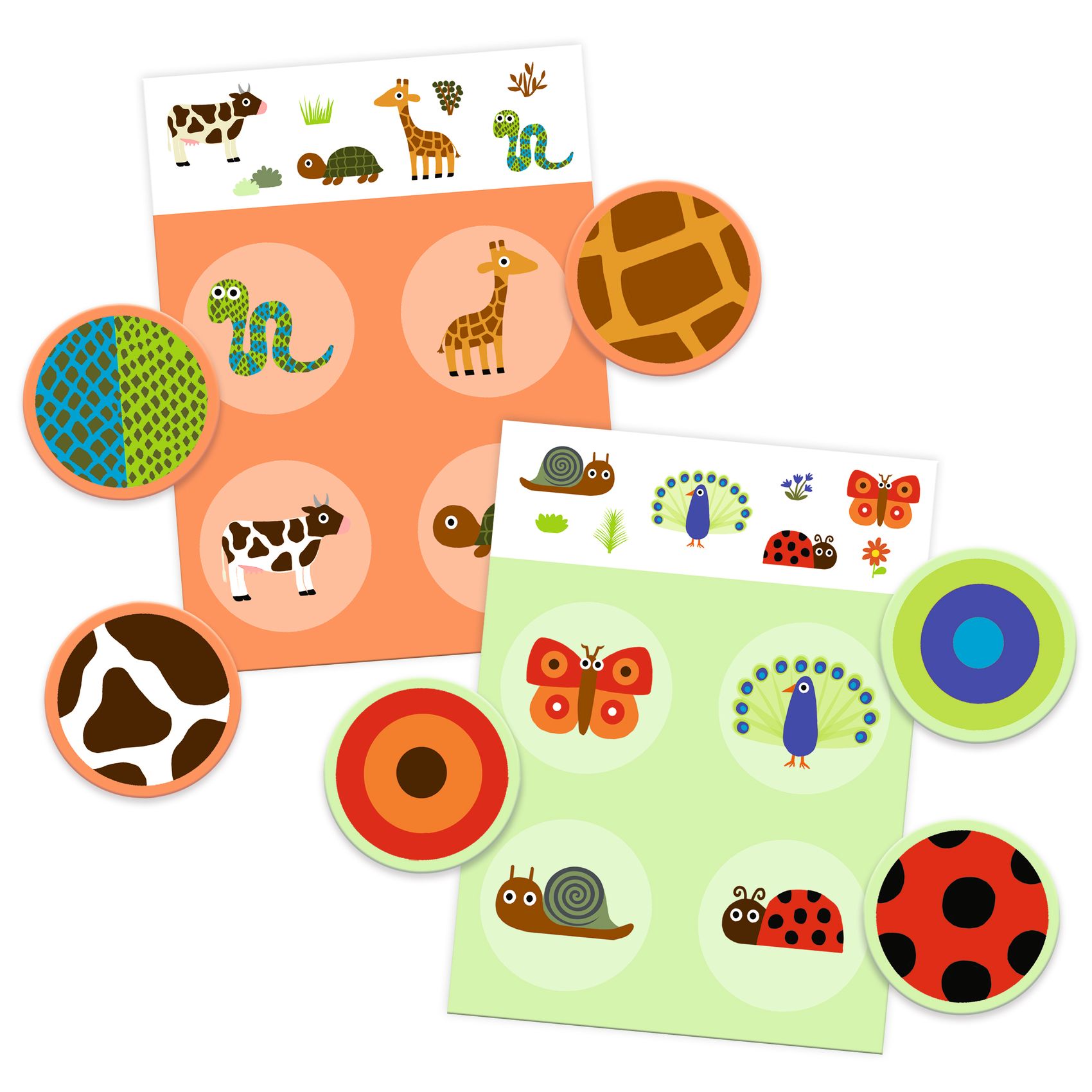 Társasjáték - Tollas és szőrös - Loto Feathers and Fur