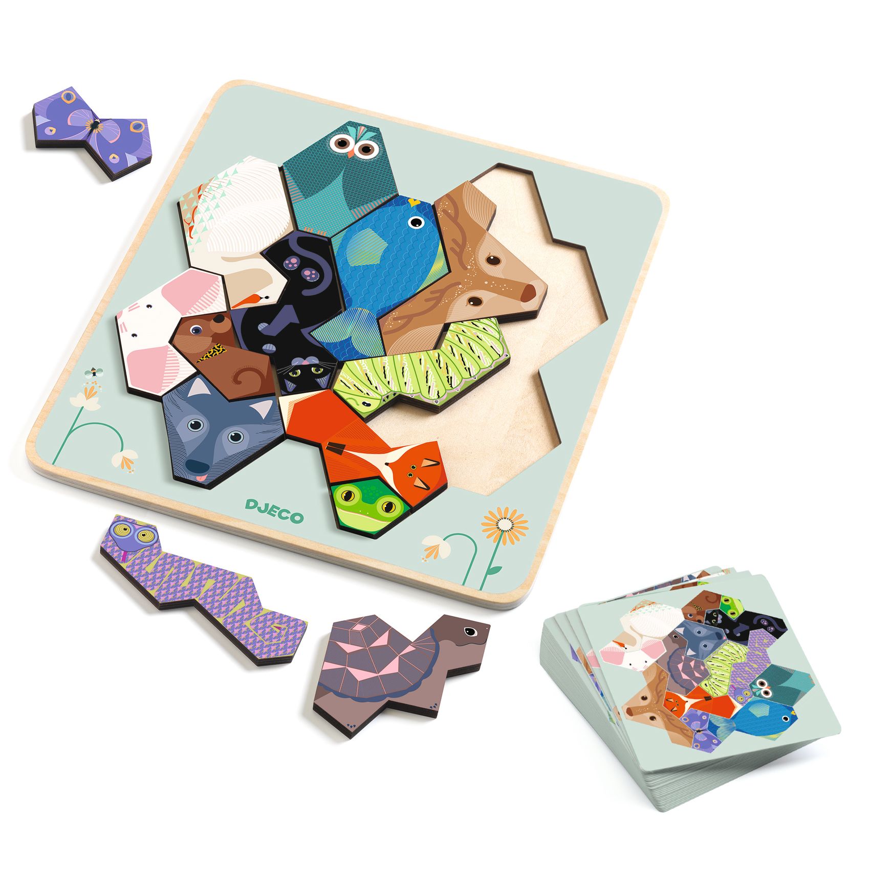 Fejlesztő játék - Állatformák kirakója - Eduludo FormAnimo