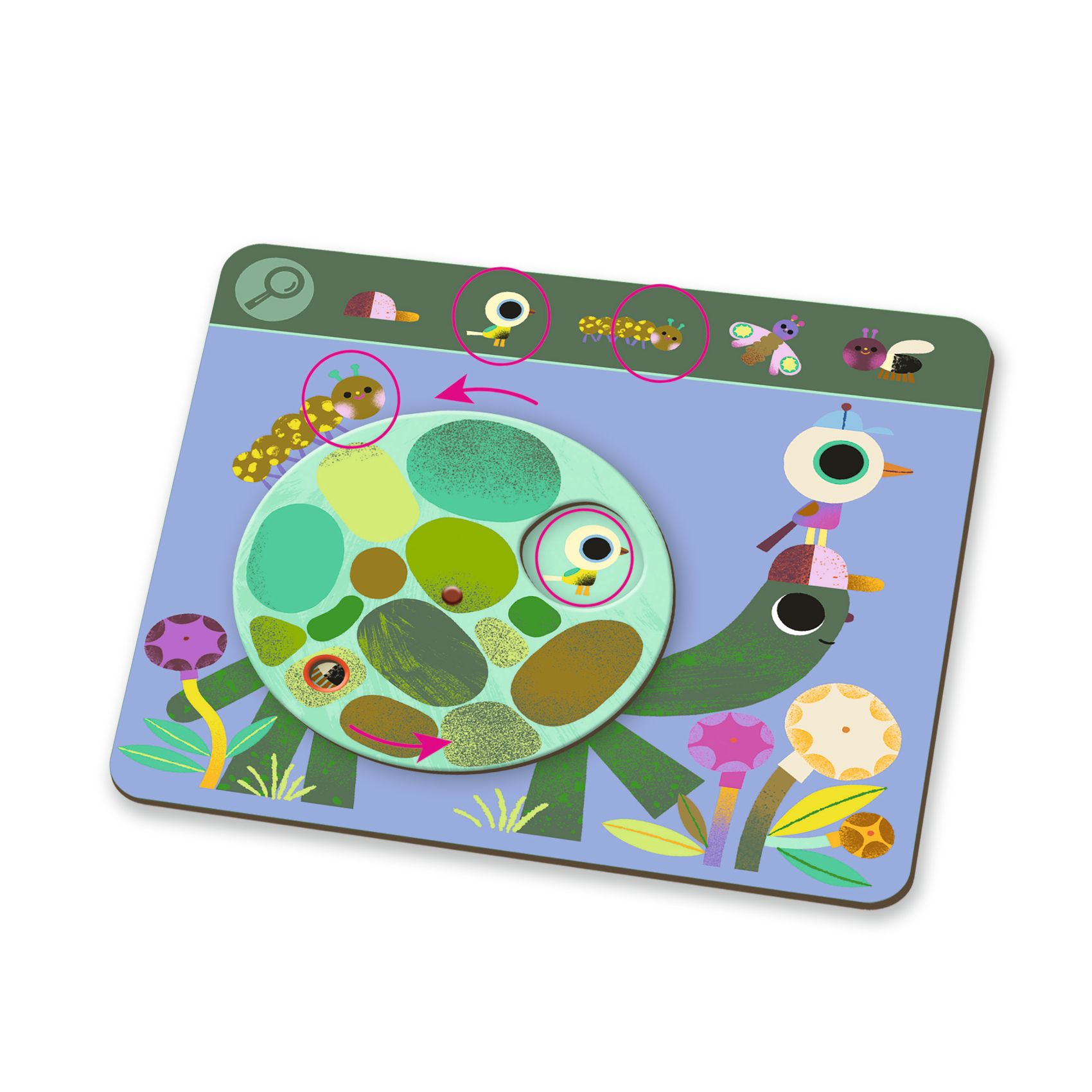 Fejlesztő játék, megfigyelés - Keress és pörgess, Szavanna - Eduludo Obs Savana