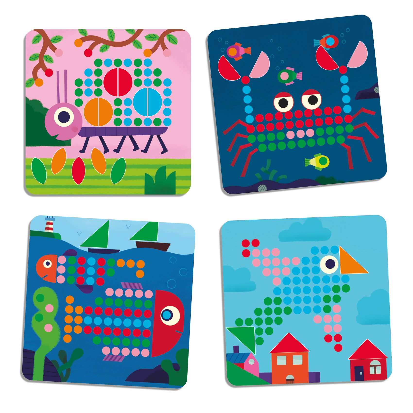 Pötyi mozaik - Kisállatok - Mosaico Mini Animo