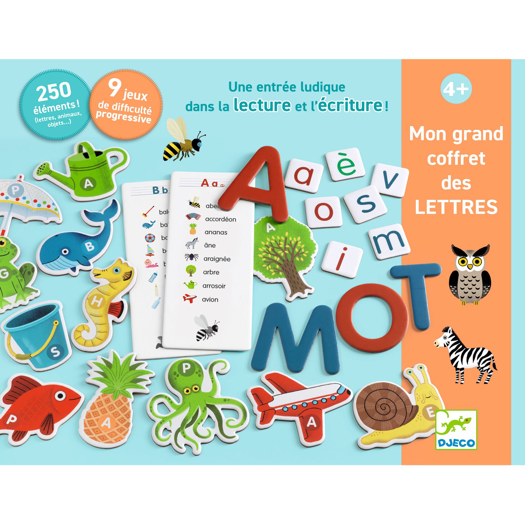 Fejlesztő játék - Csak Francia nyelvre - Grand coffret Lettres