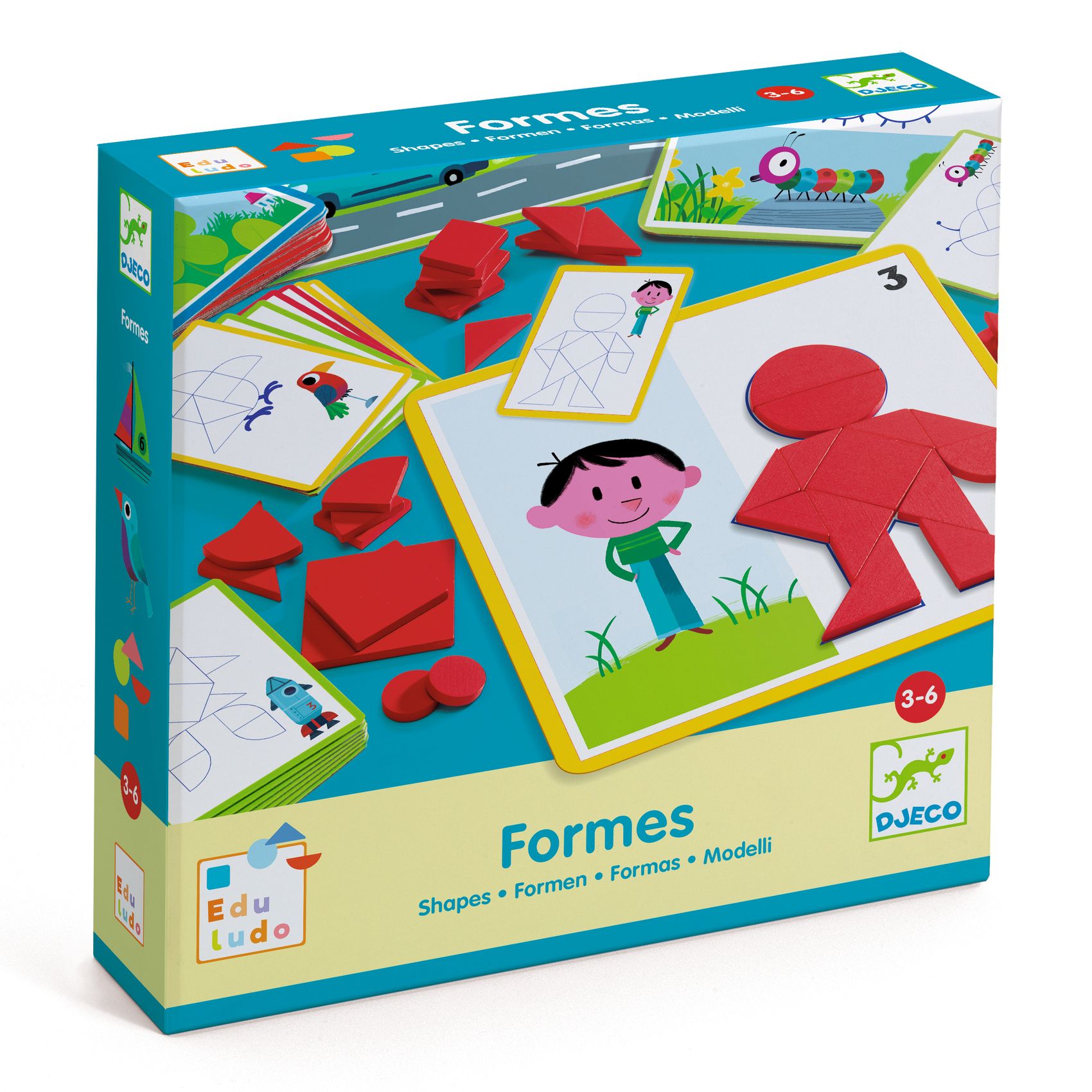 Fejlesztő játék - Alakzatok és formák - Eduludo Shapes