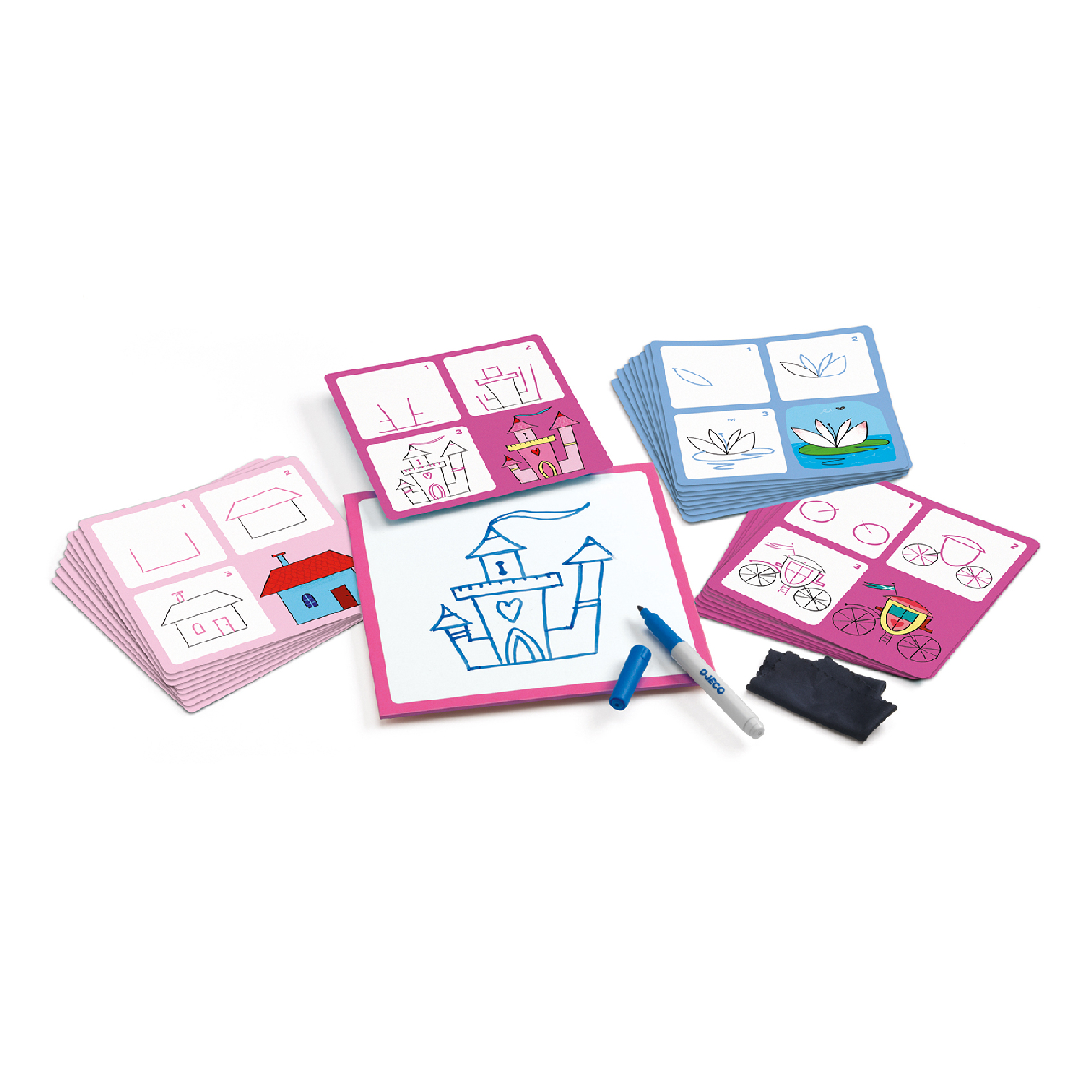 Rajzolás lépésről lépésre - Hercegnő - Step by step Joséphine and Co