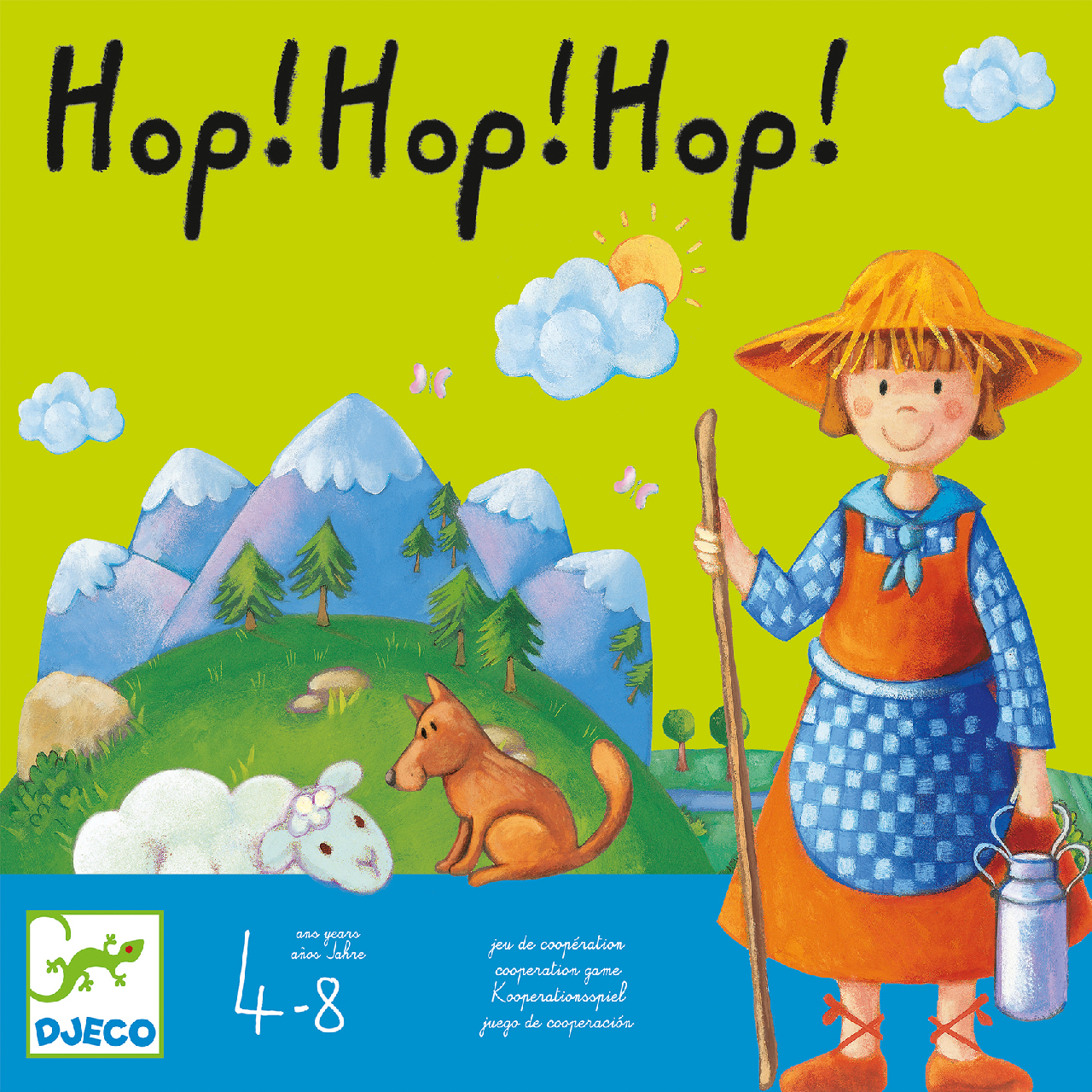 Társasjáték - Juh terelés - Hop ! Hop ! Hop ! 