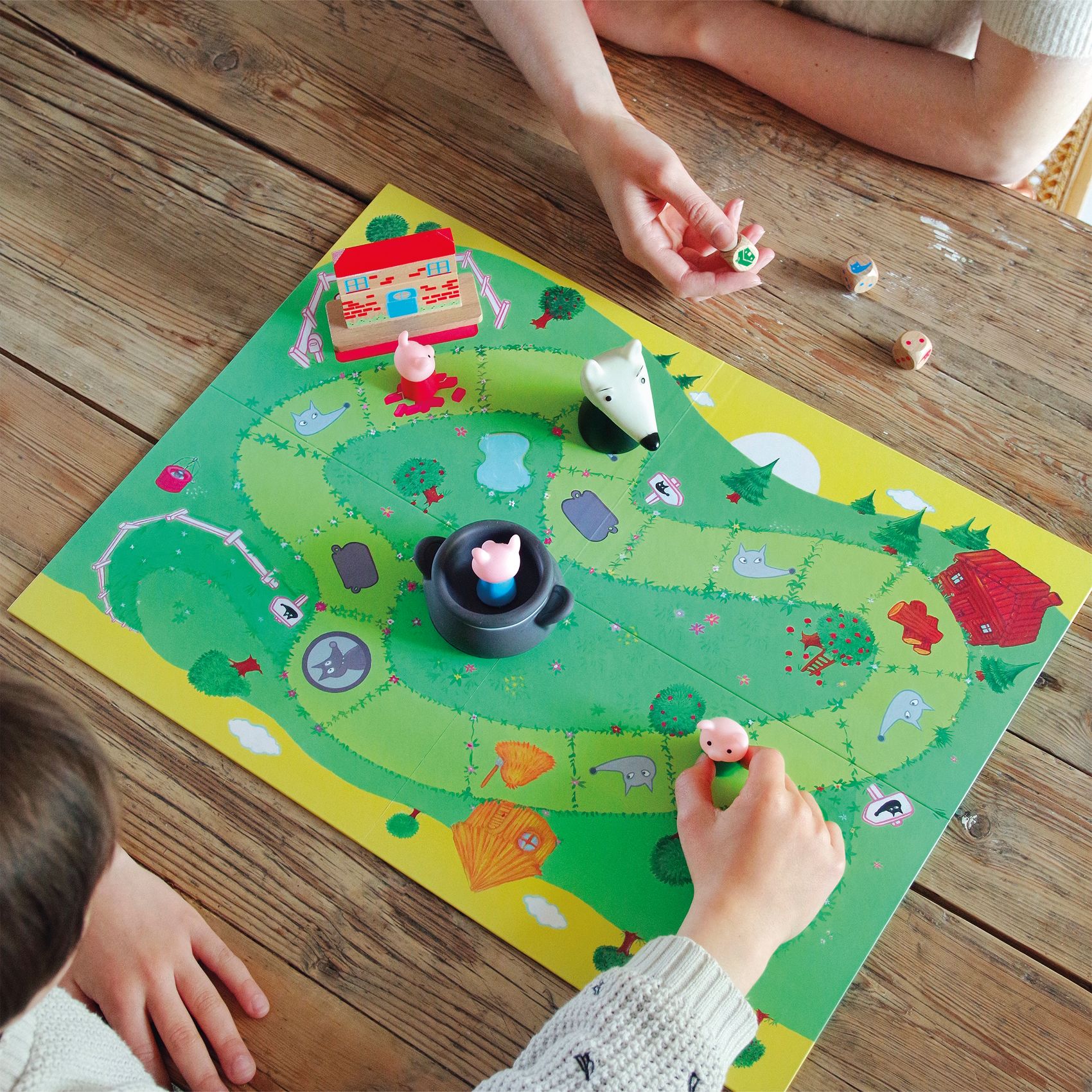 Társasjáték - A három kismalac - Woolfy