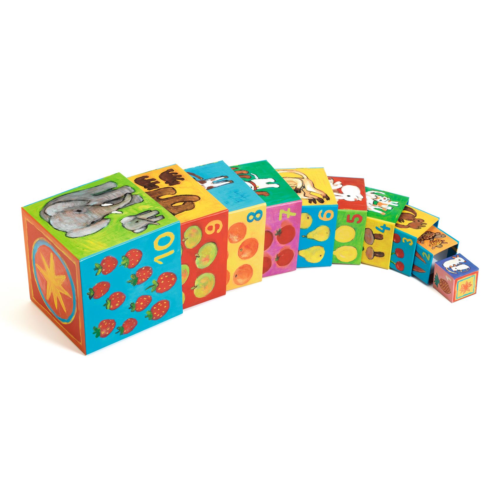 Toronyépítő kocka - Barátok - 10 my friends blocks