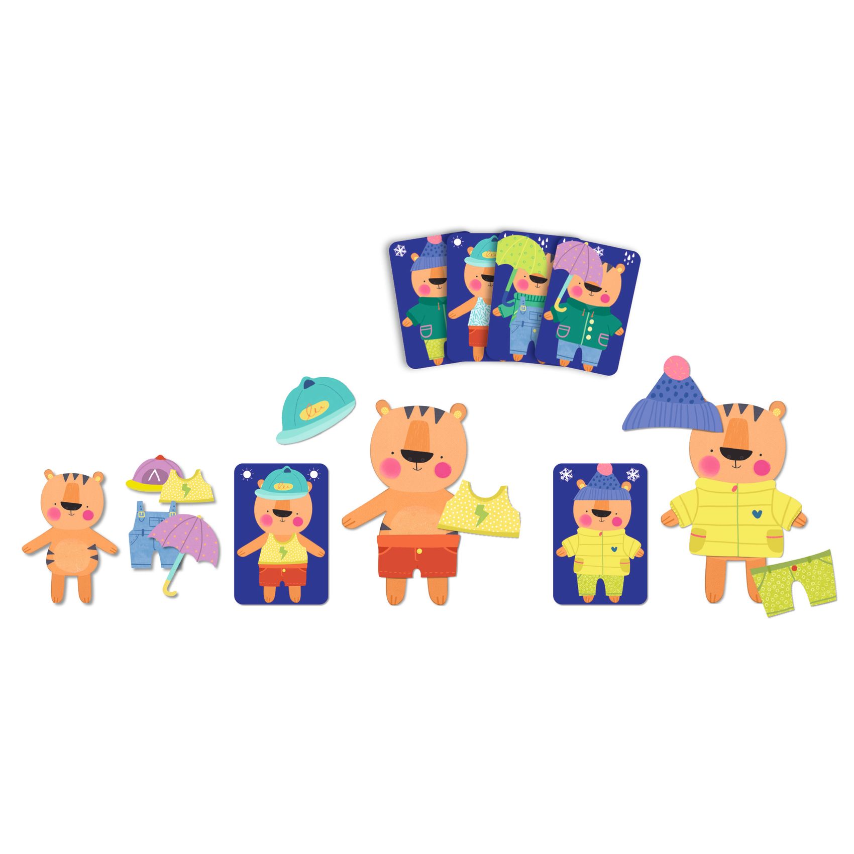 Társasjáték - Öltözz Teó!  - Rapido Meteo