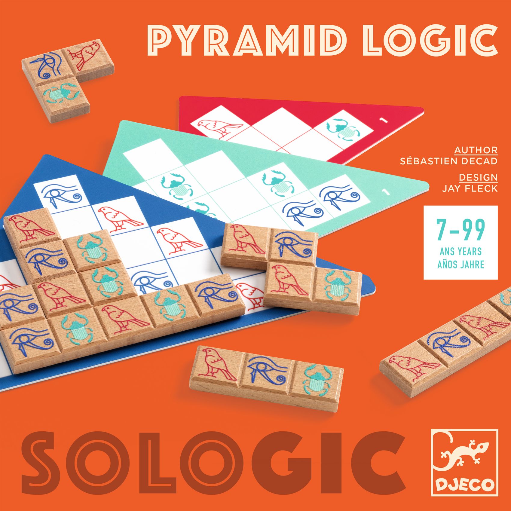 Logikai játék - Piramis - Pyramid Logic