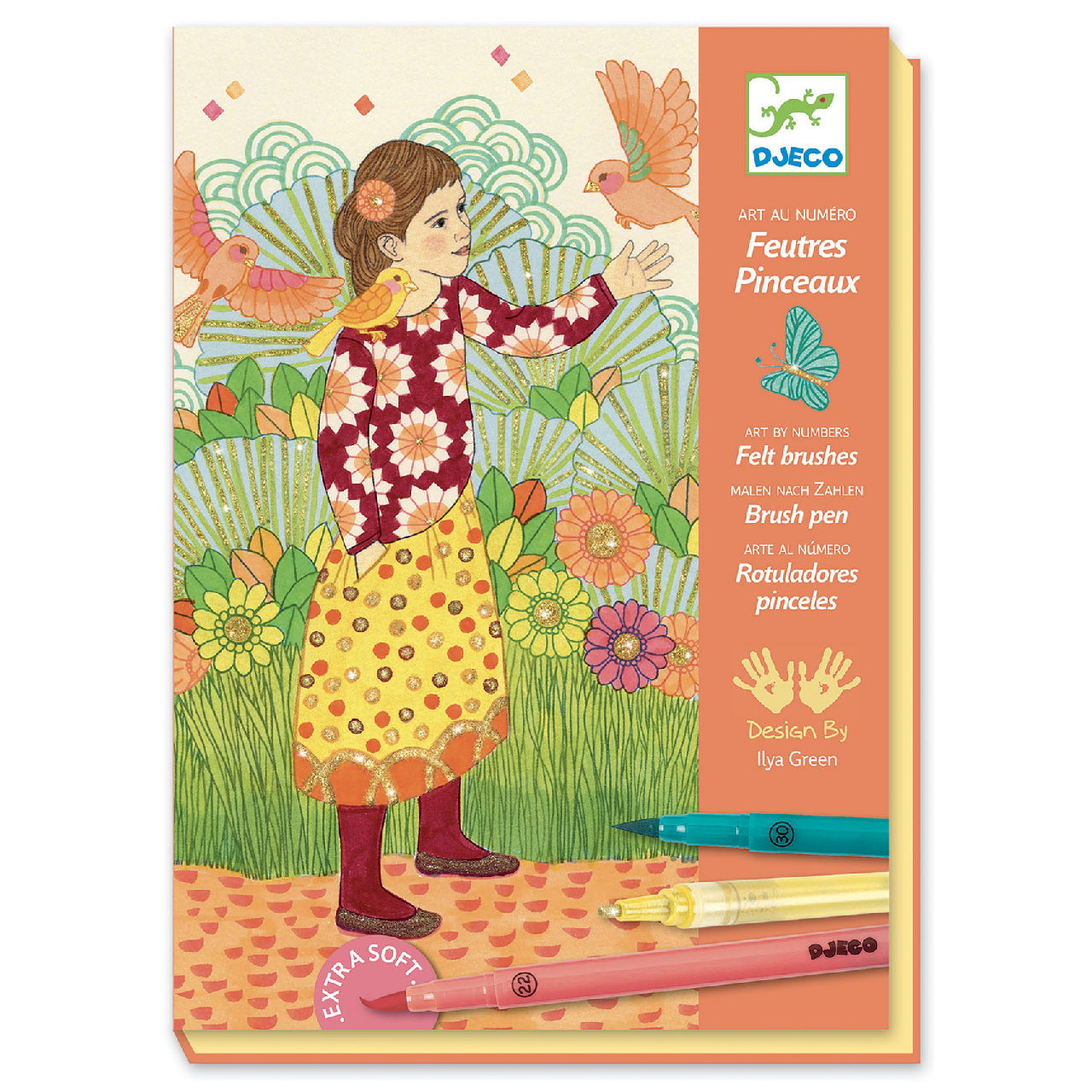 Festés és színezés filctollal - Kert varázs - Spellbound