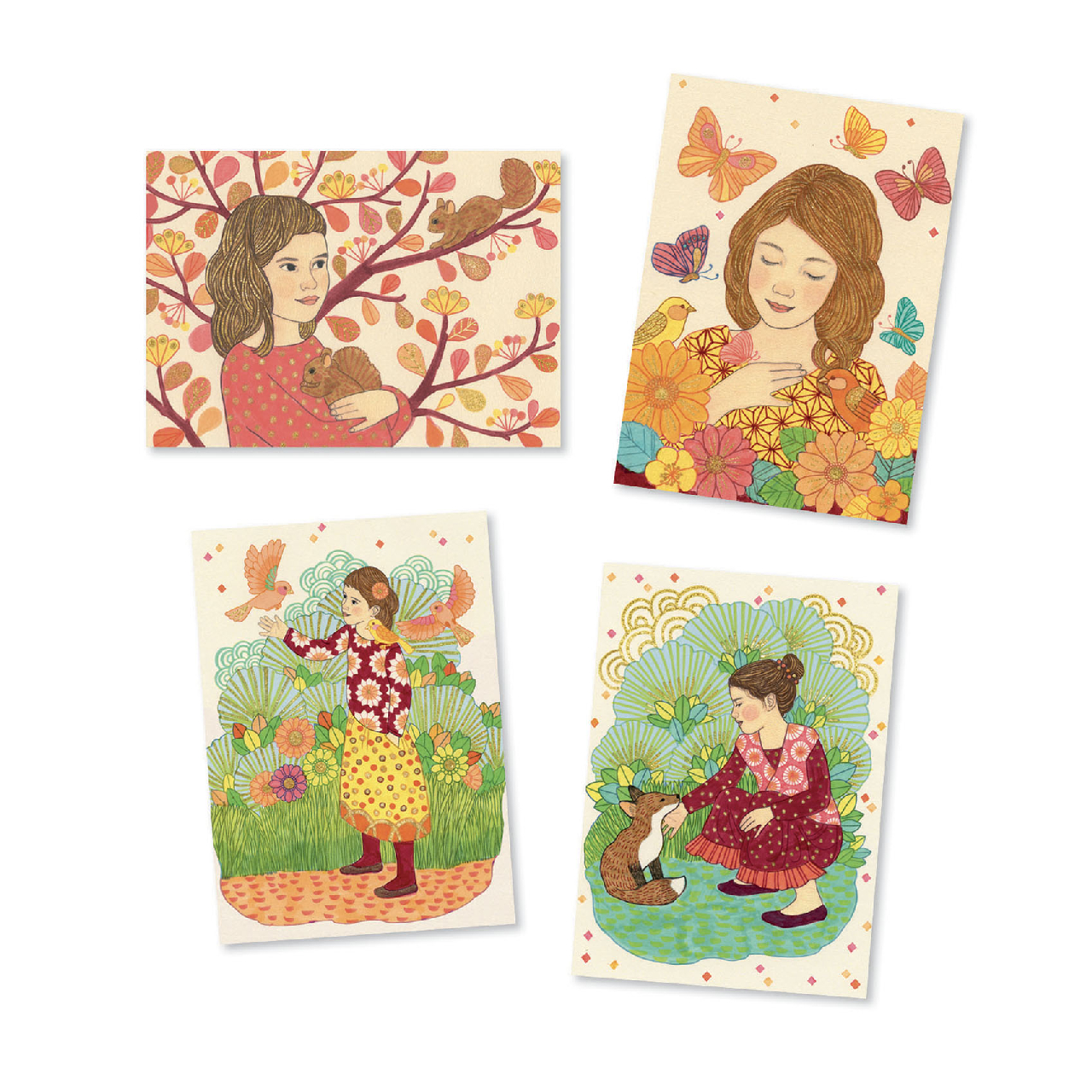 Festés és színezés filctollal - Kert varázs - Spellbound