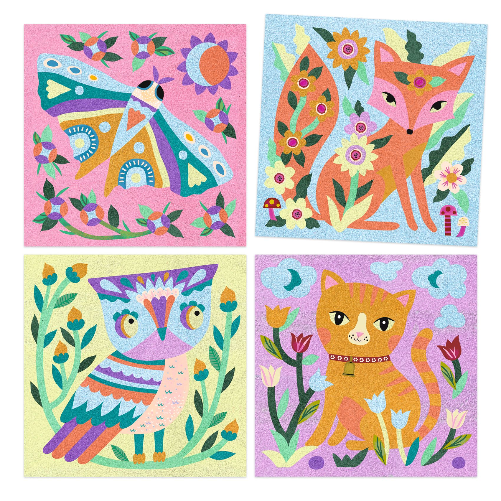 Homokkép készítés - Kerti fények - Garden lights