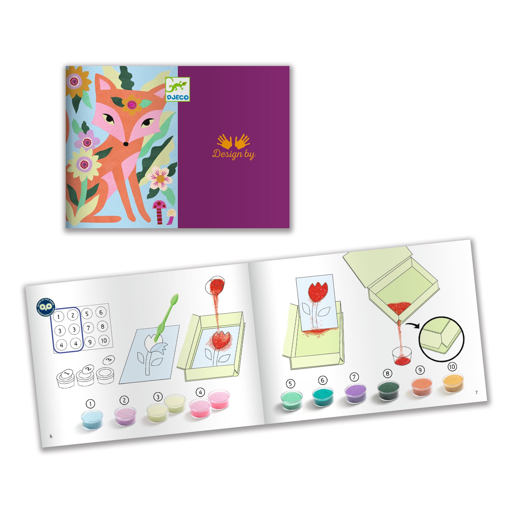 Homokkép készítés - Kerti fények - Garden lights