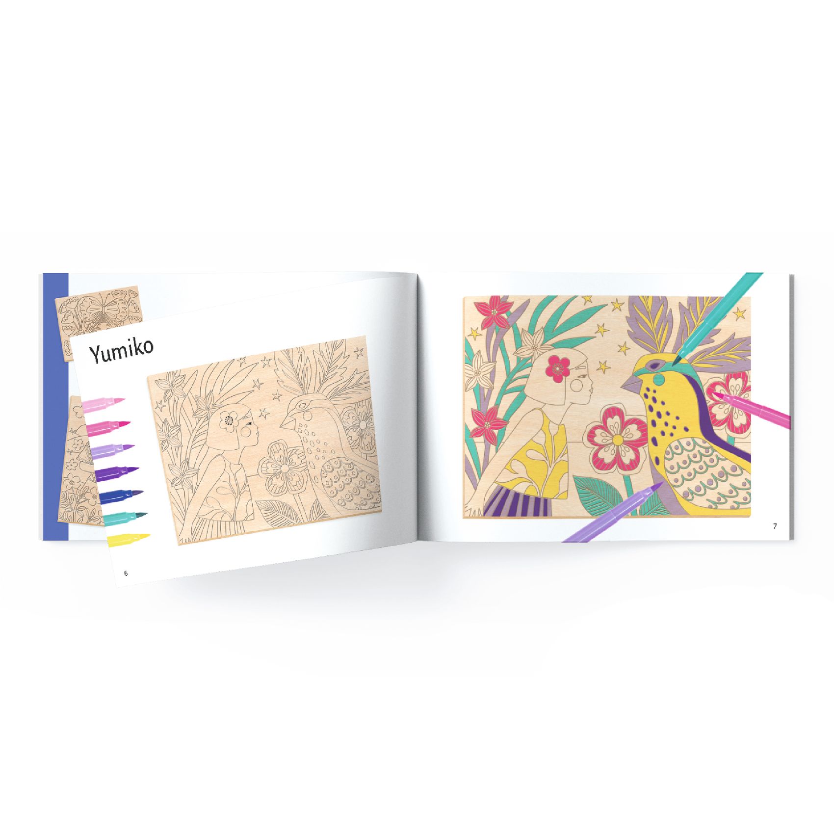 Művészeti műhely - Színező lánykák - Sweet girls