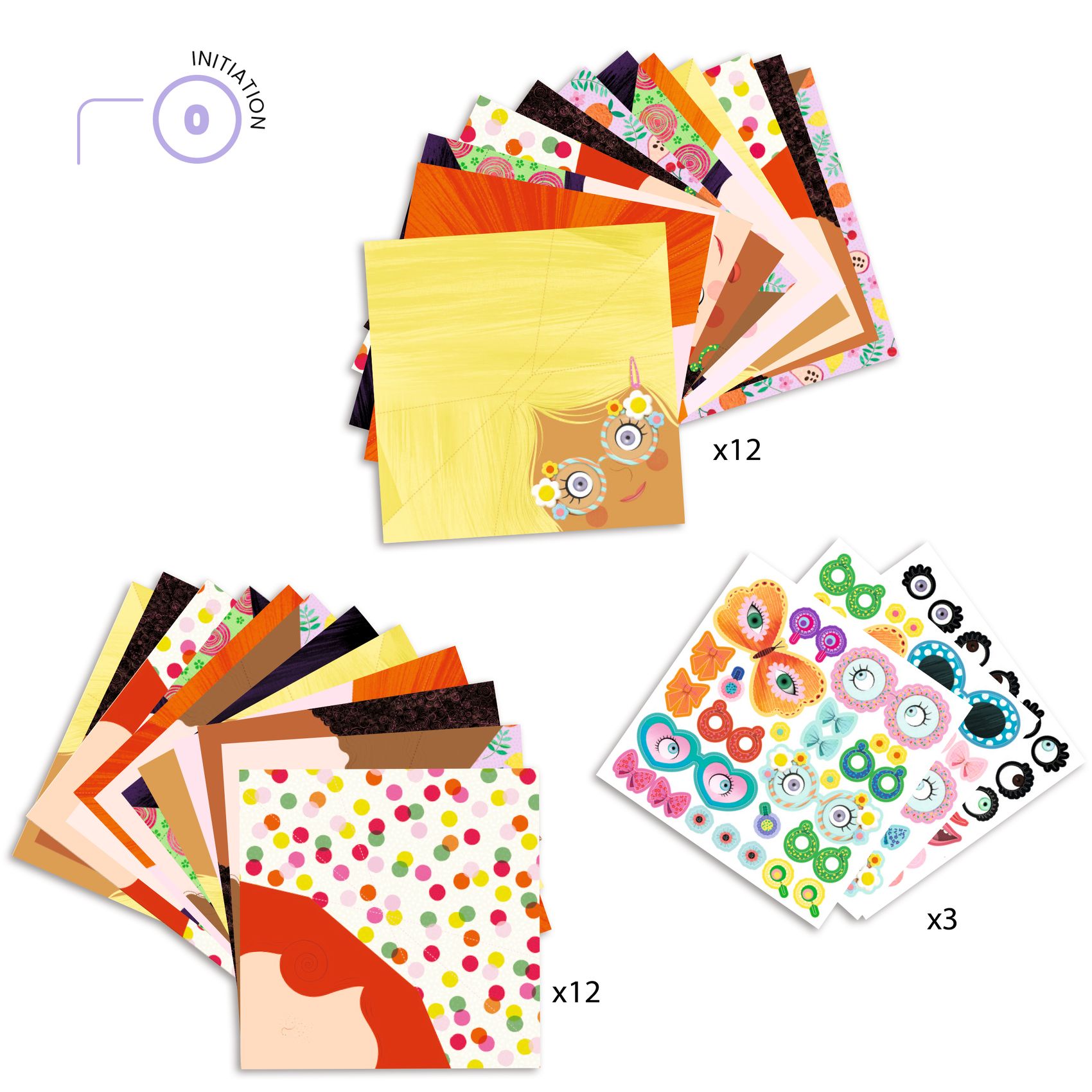 Origami - Kedves arcok - Pretty faces