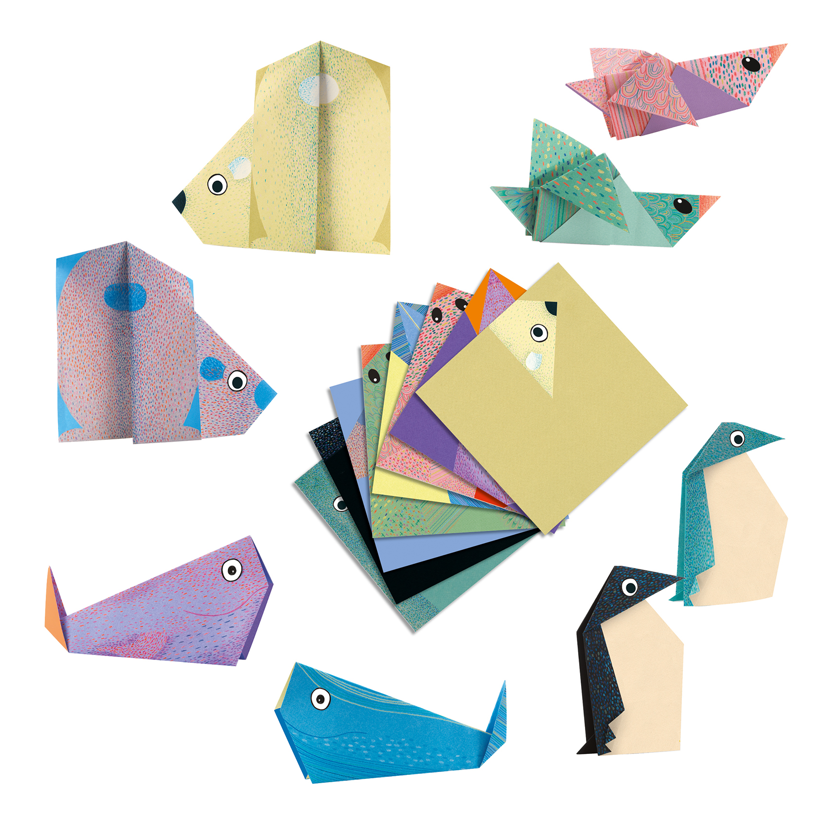 Origami - Sarkkör állatai - Polar animals 