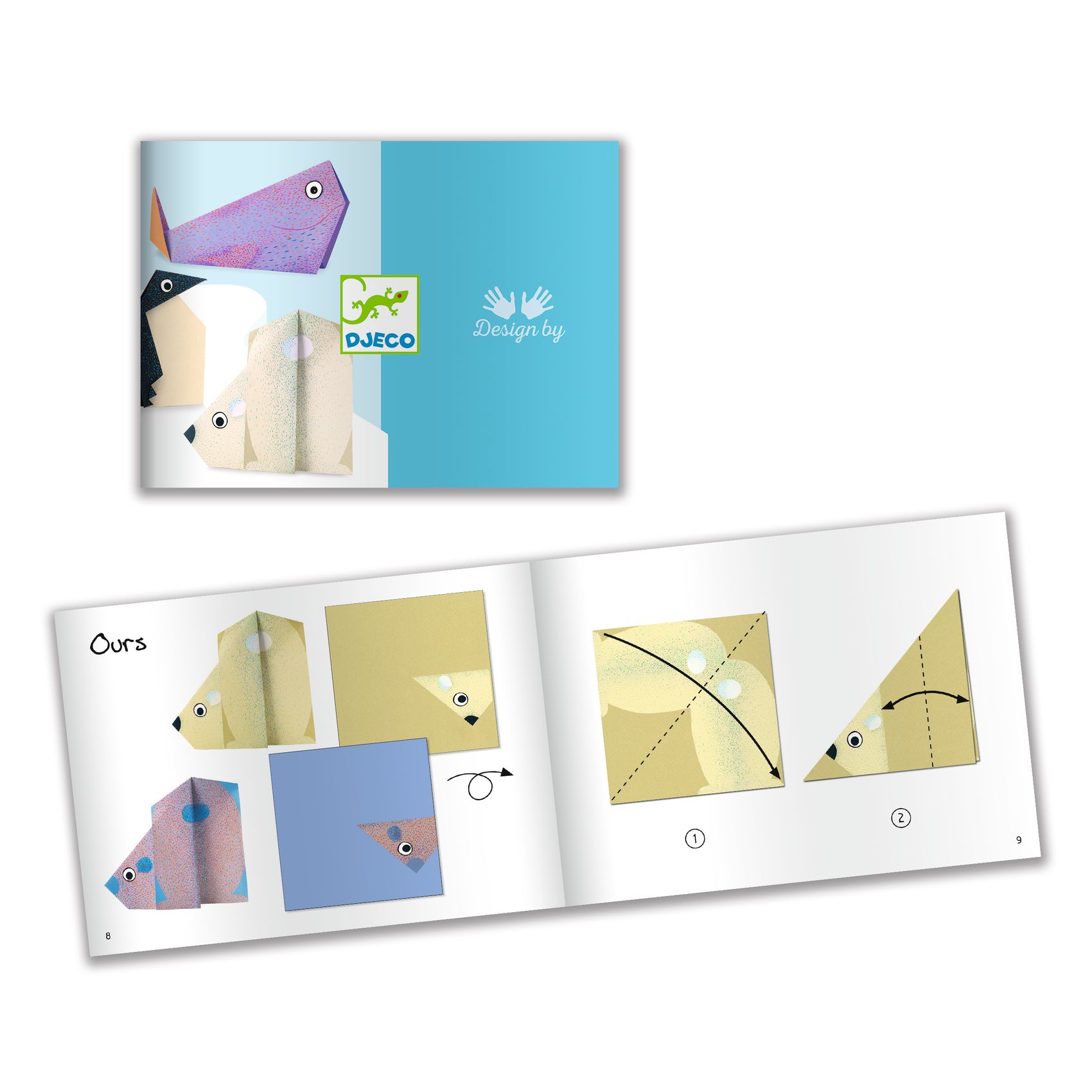 Origami - Sarkkör állatai - Polar animals 