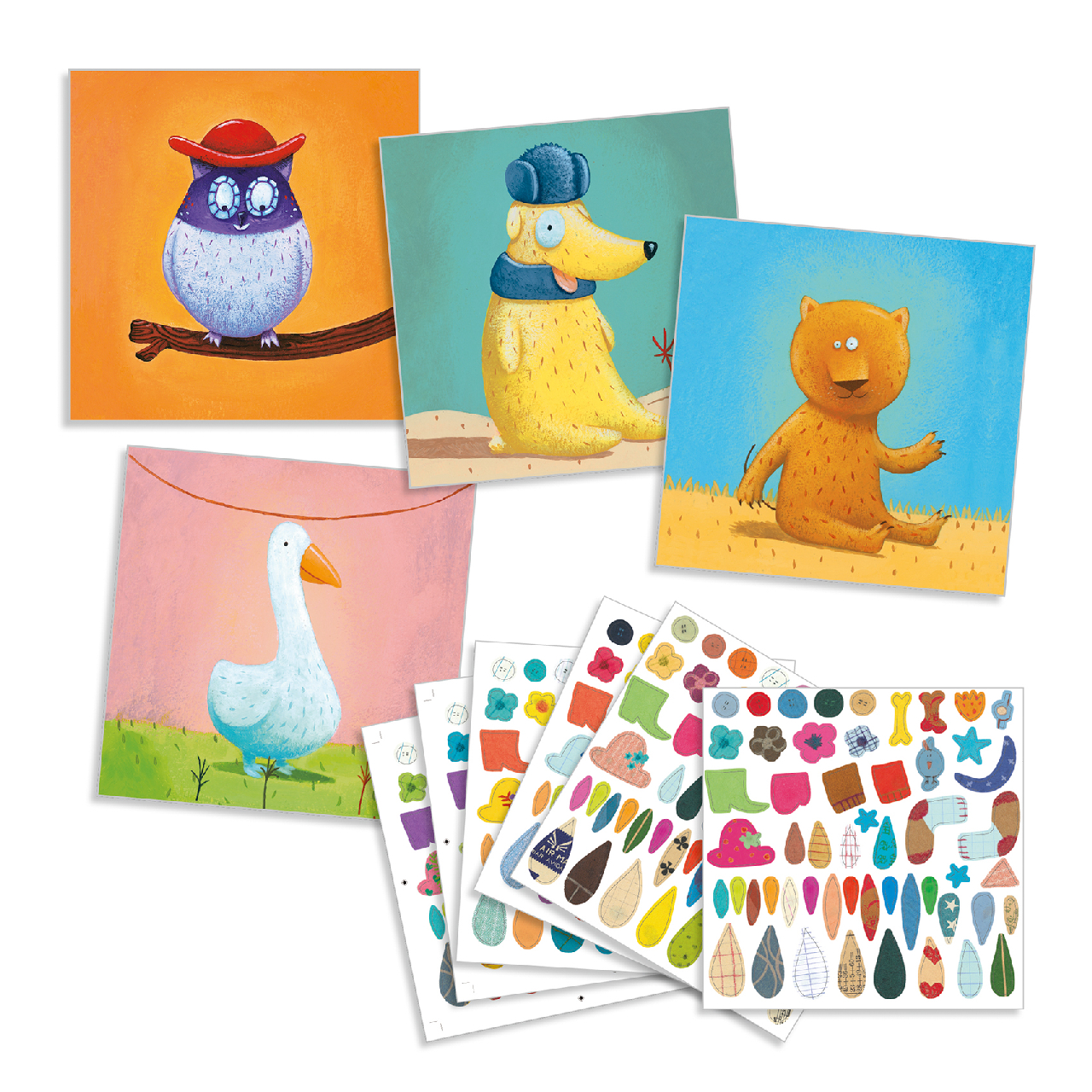 Matricázó képkészítés - Alkoss állatokat! - Create animals