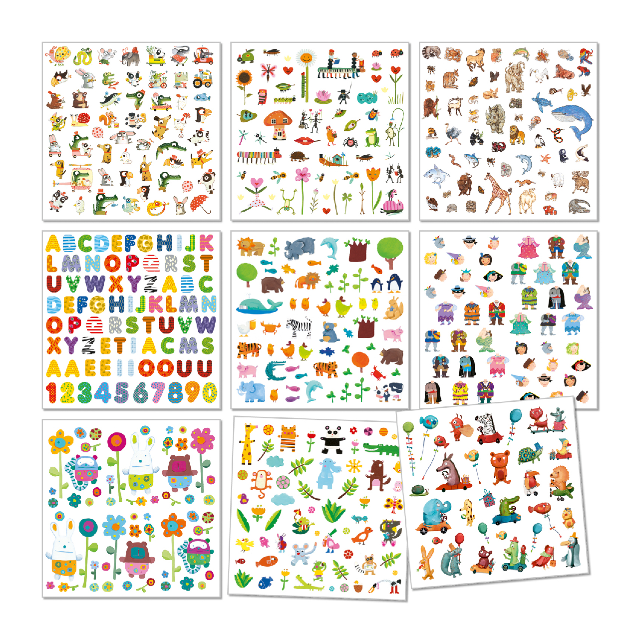 Matricák - 1000 matrica - 1000 stickers for little ones