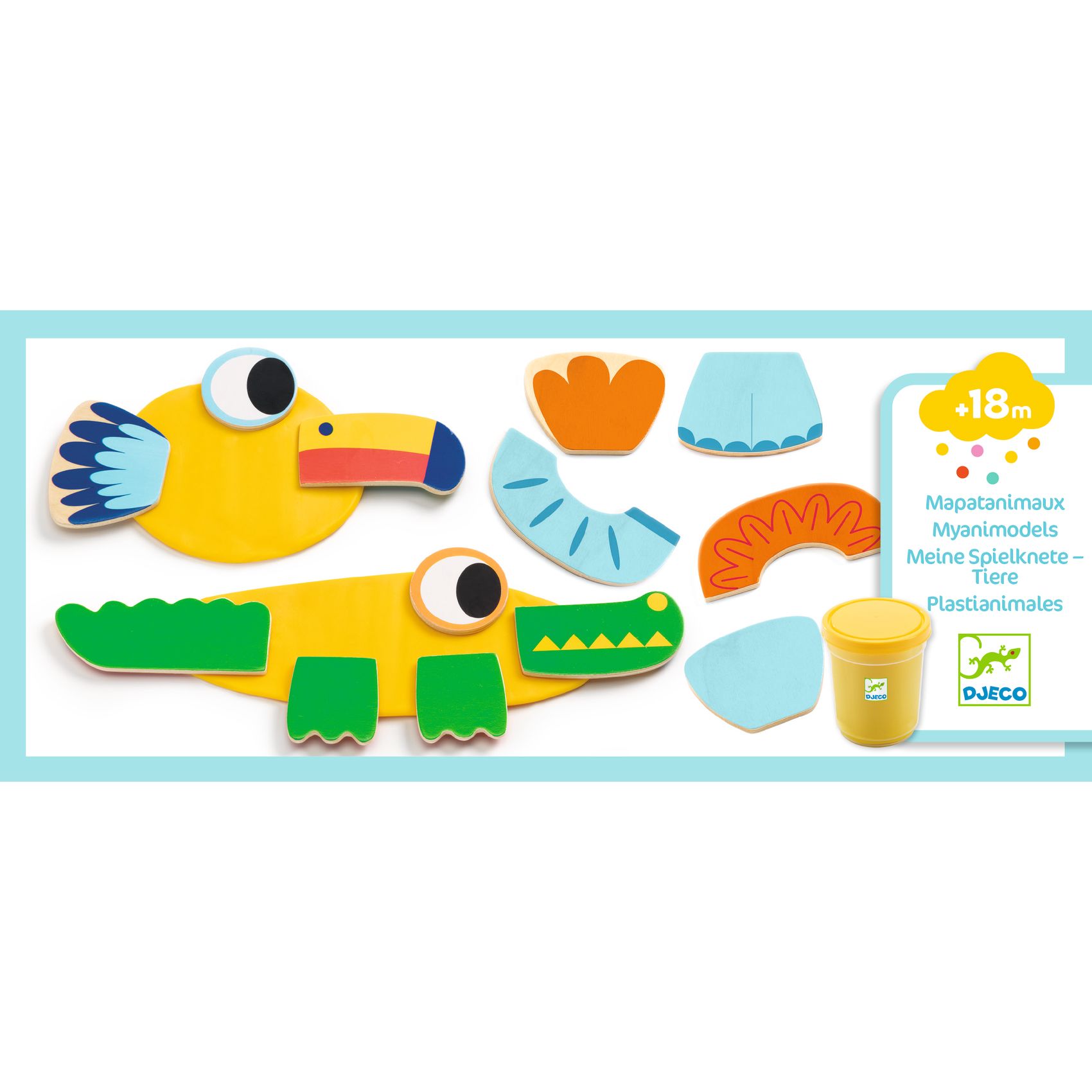 Gyurmaformázó készlet - Matató - Myanimodels