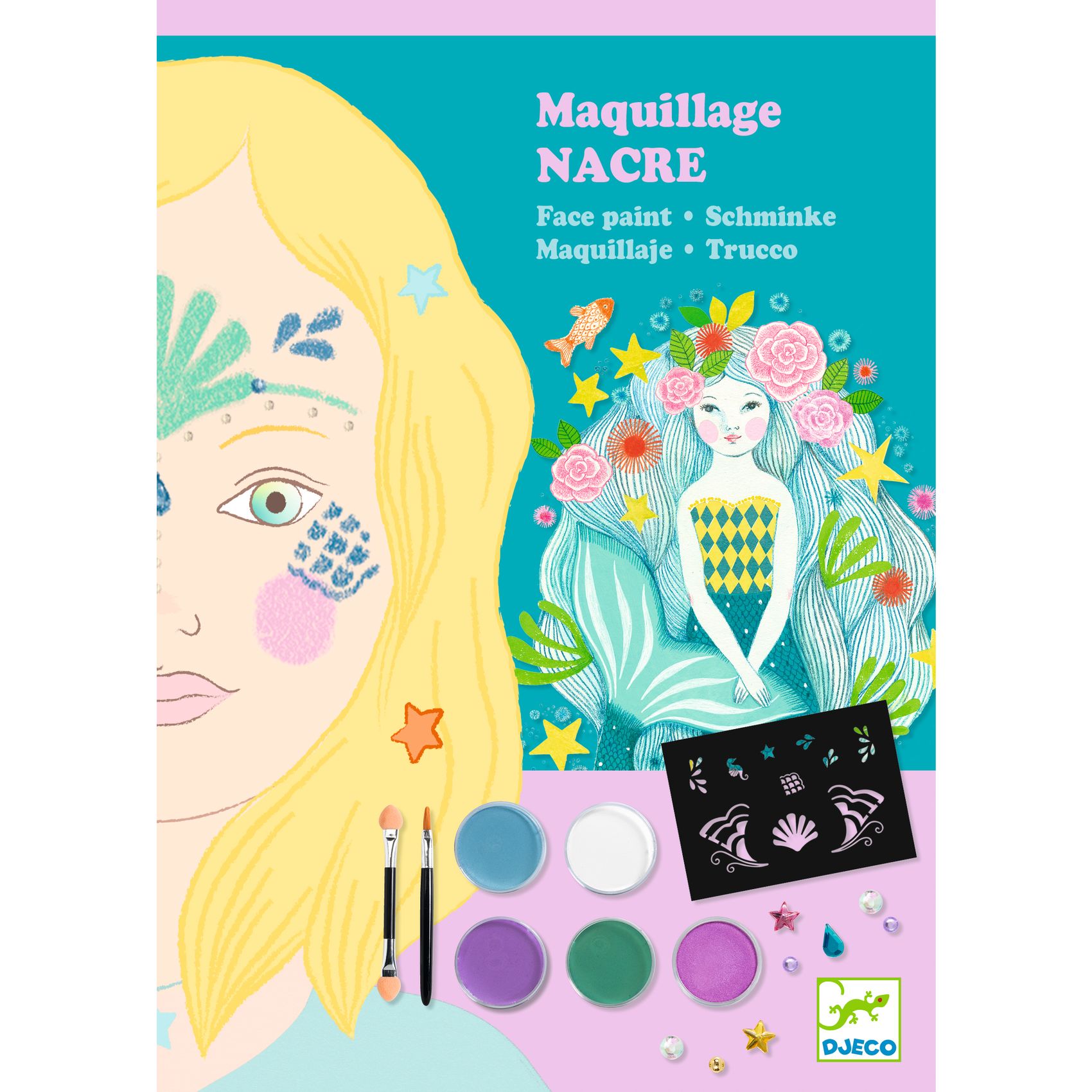 Arcfestés, díszítés - Gyöngyház - Pearl