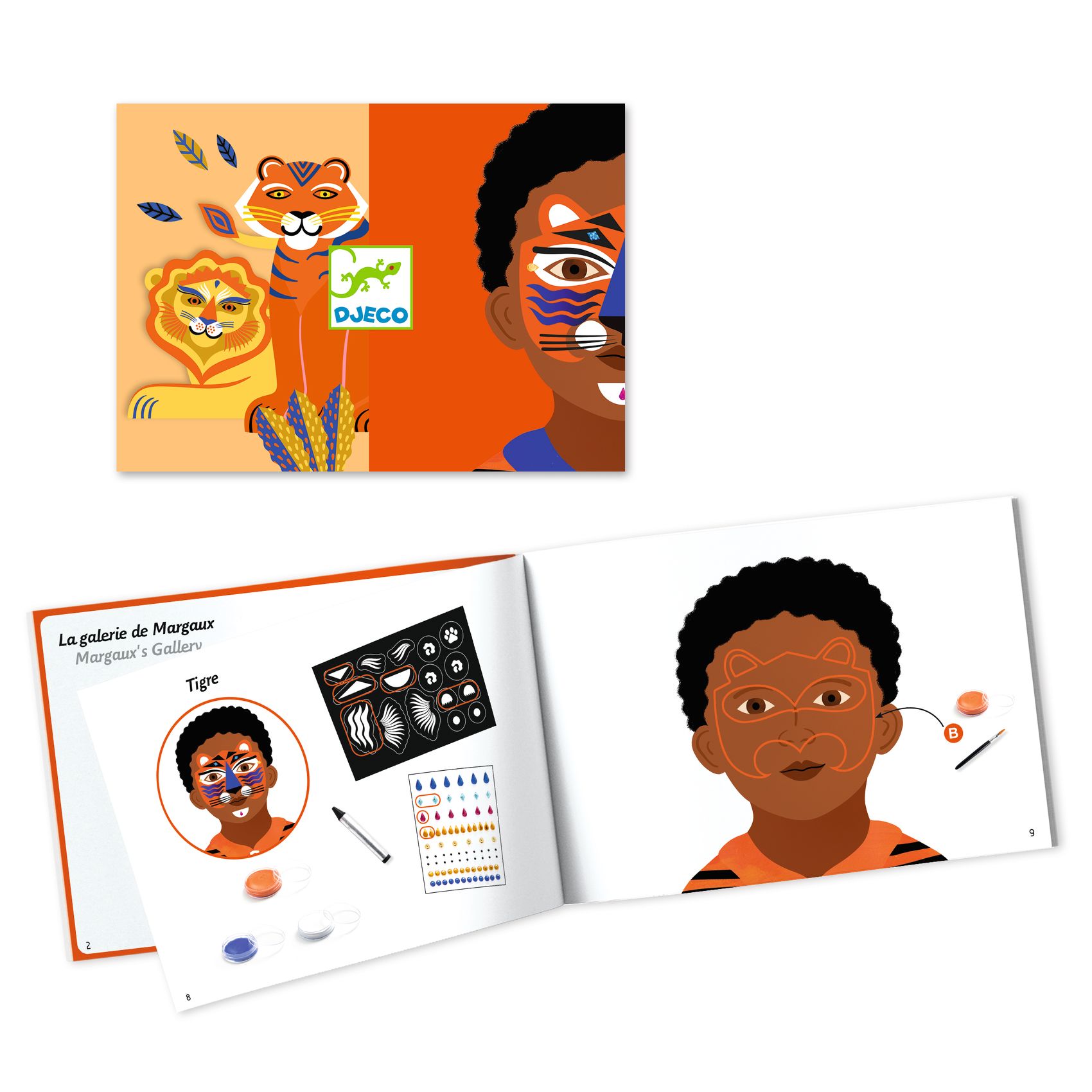 Arcfestés, díszítés - Nagymacskák - Panthera