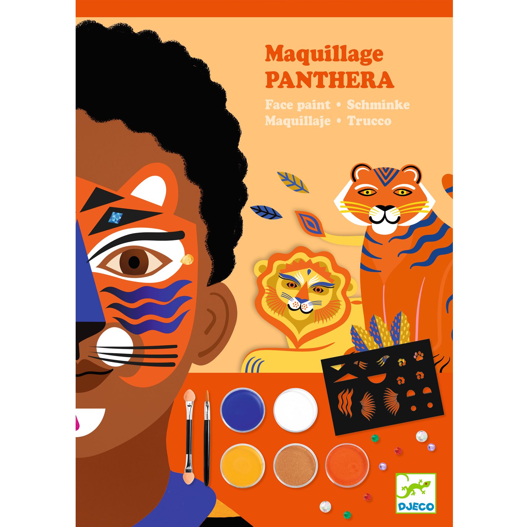 Arcfestés, díszítés - Nagymacskák - Panthera
