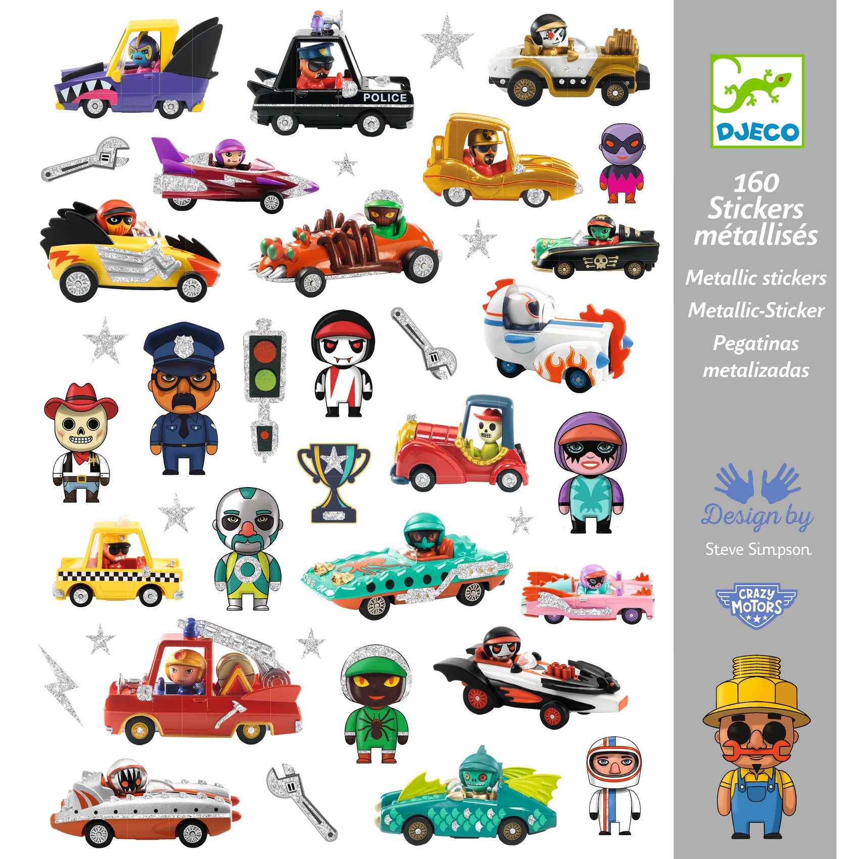 Matricák - A CRAZY MOTORS világa - The world of CRAZY MOTORS