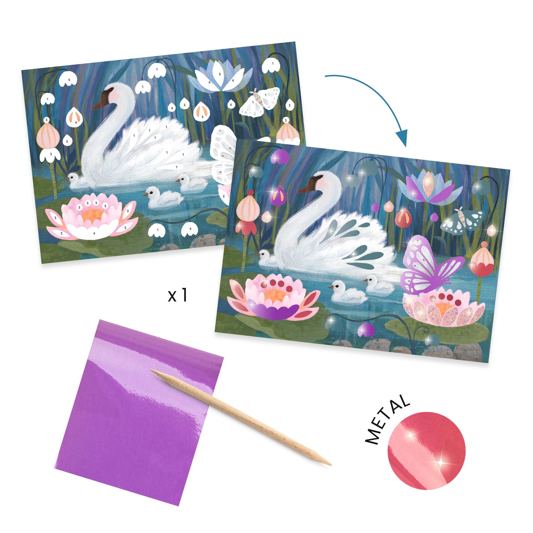 Kreatív műhely - 6 technika 1 dobozban - Bájos bolyhos - Fluffy box