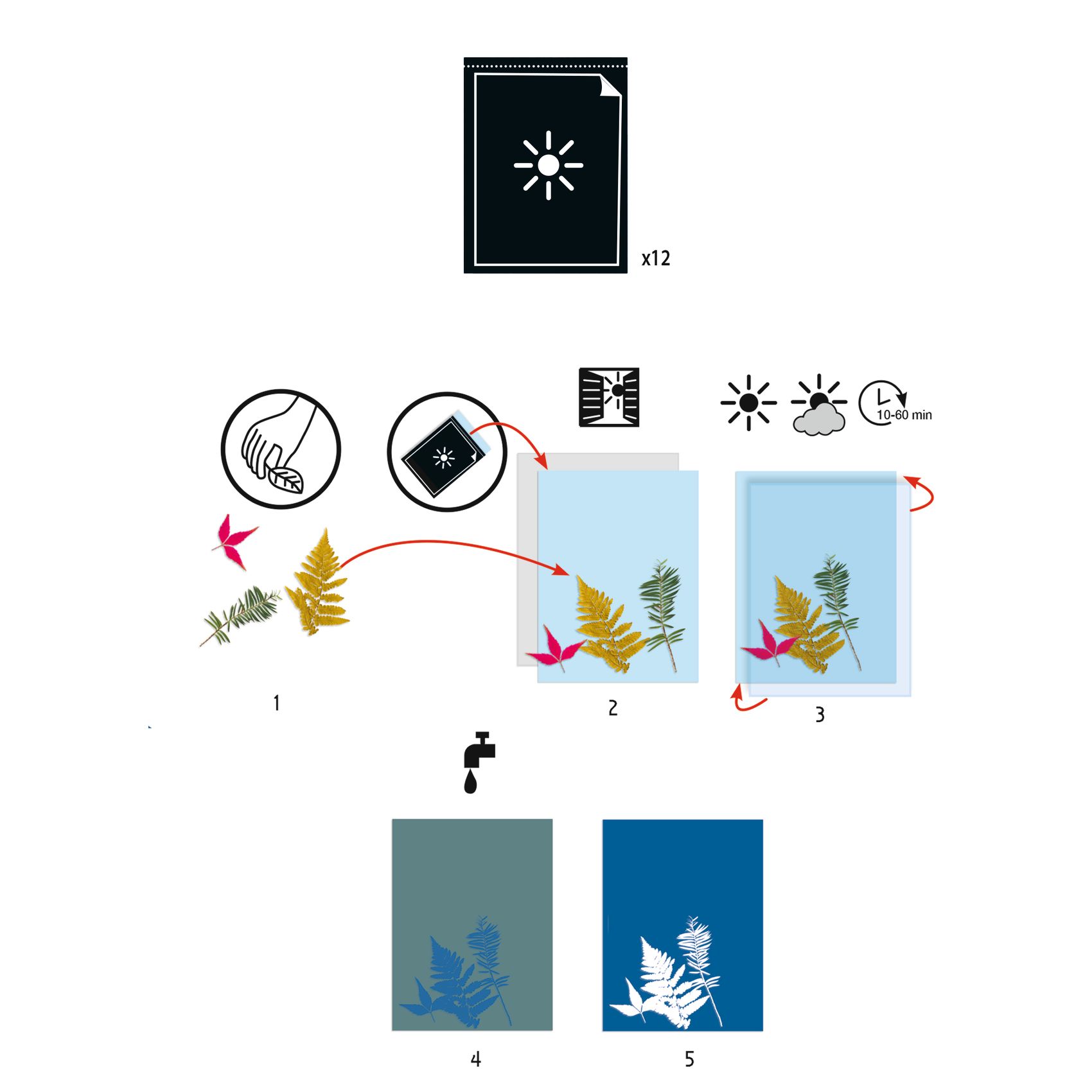 Művészeti műhely - Papírok a Cianotípia technikához - Cyanotype Paper