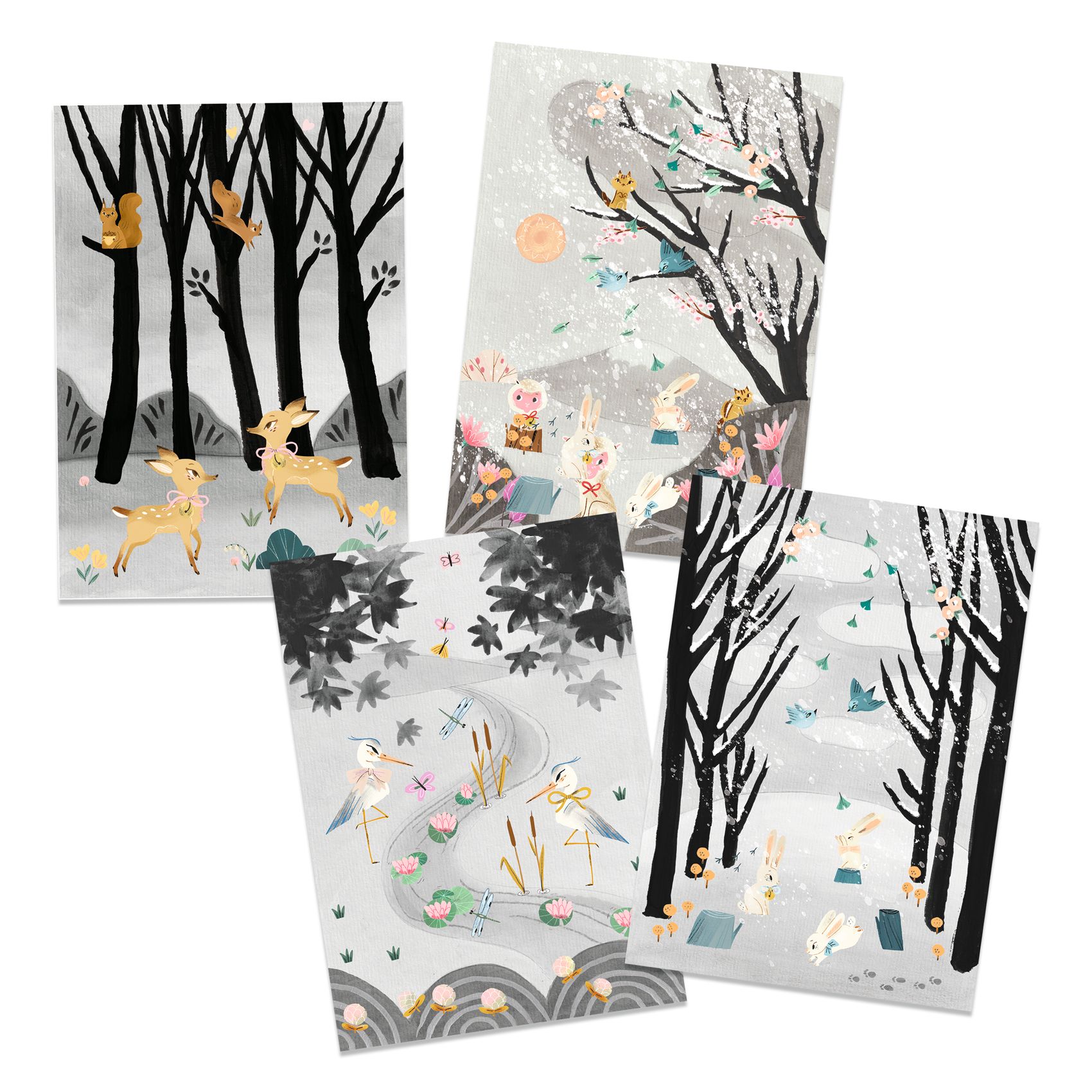 Művészeti műhely - Festés, Az utolsó havazás - Lost snowfall