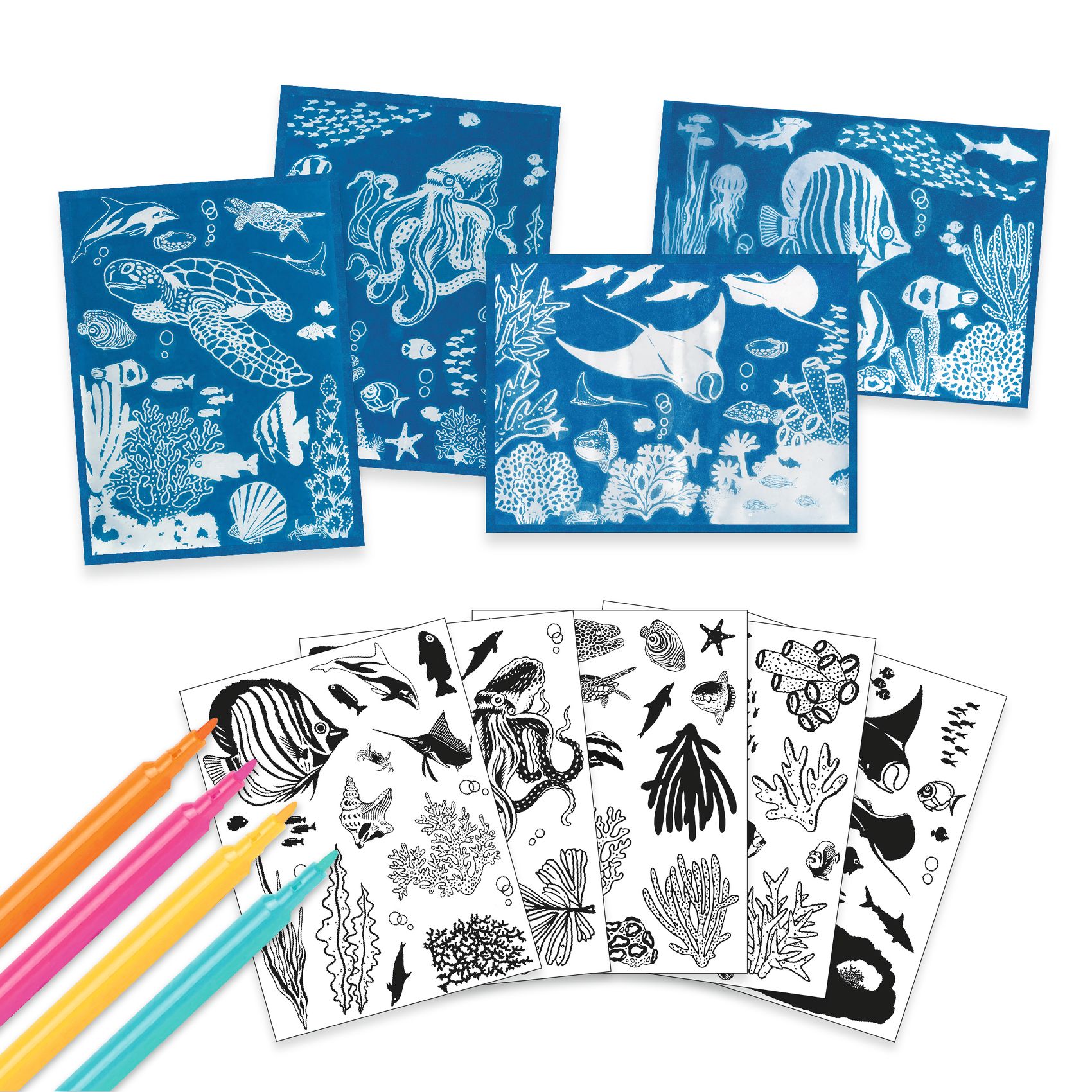 Művészeti műhely - Tengermély kék - Ultramarine, Cyanotype