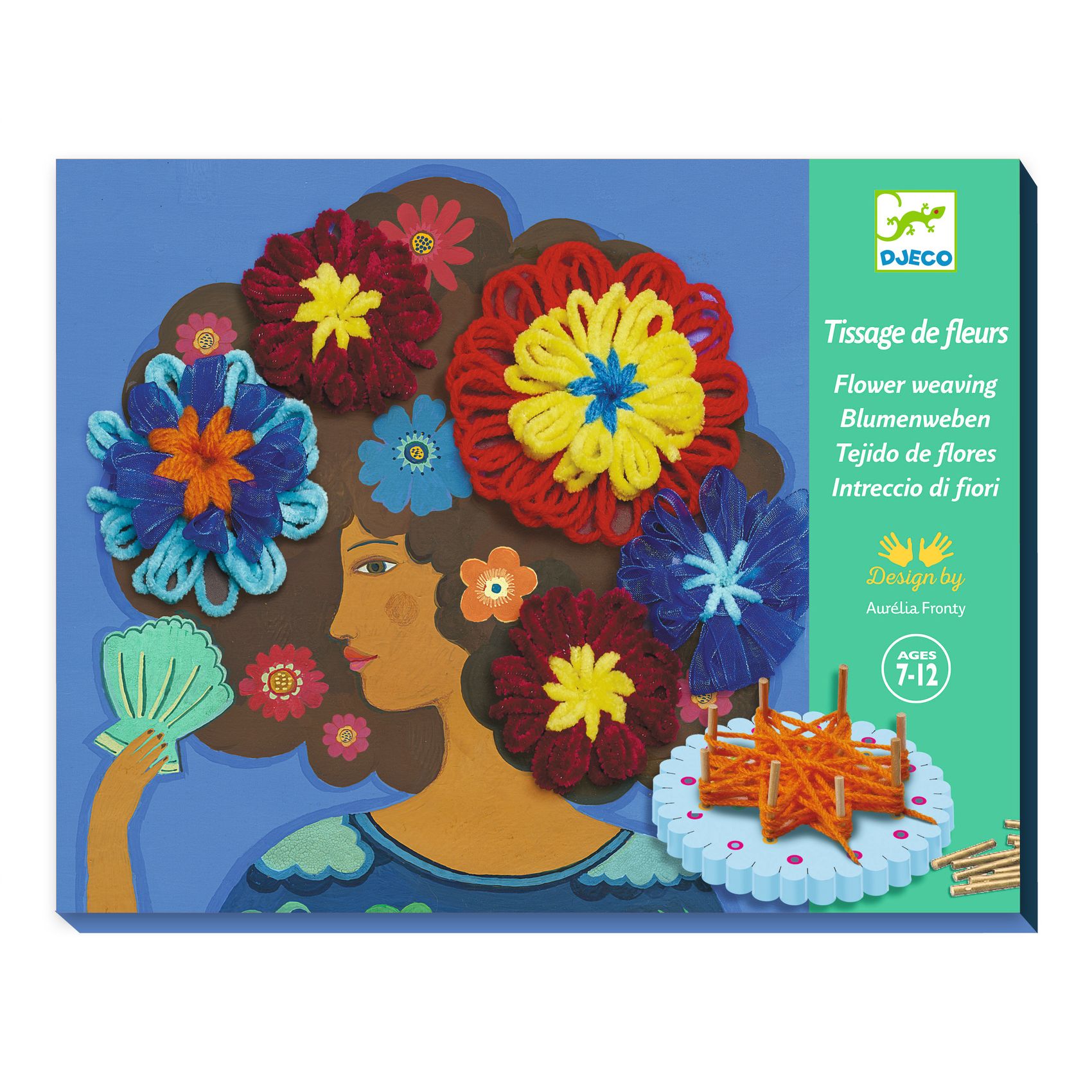 Művészeti műhely - Hajkoronák díszítése virágszövéssel - A hemisphere in your hair
