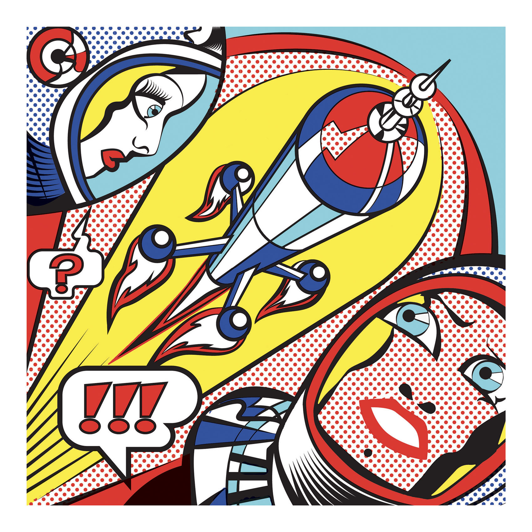 Művészeti műhely - Szuperhősök - Inspired by Roy Lichtenstein - Superheroes