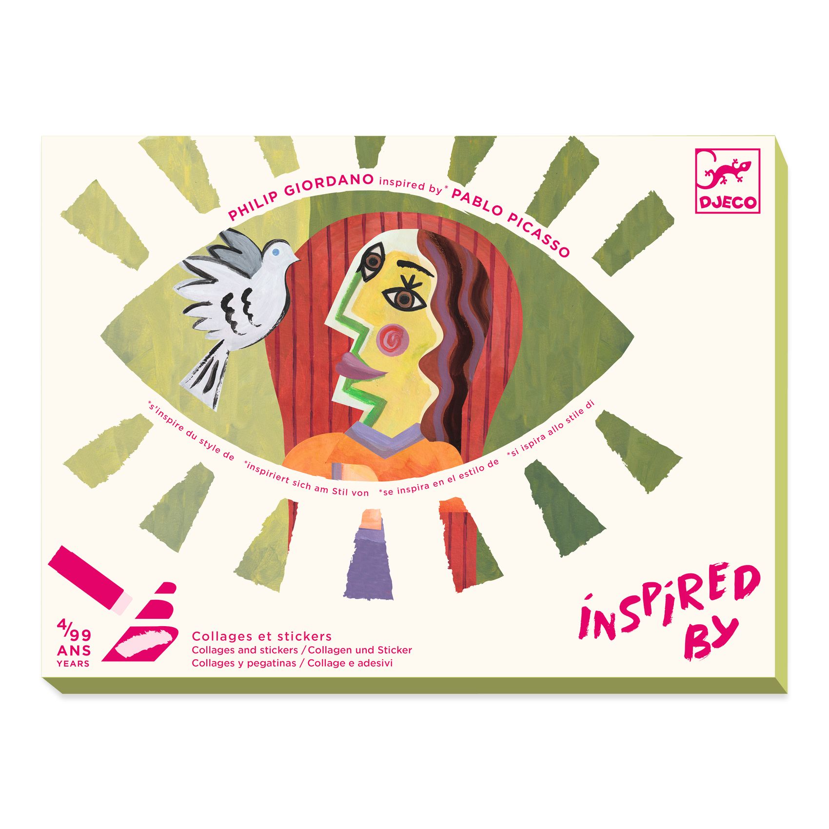 Művészeti műhely - Kubus fejek - Inspired by Pablo Picasso - Square Heads