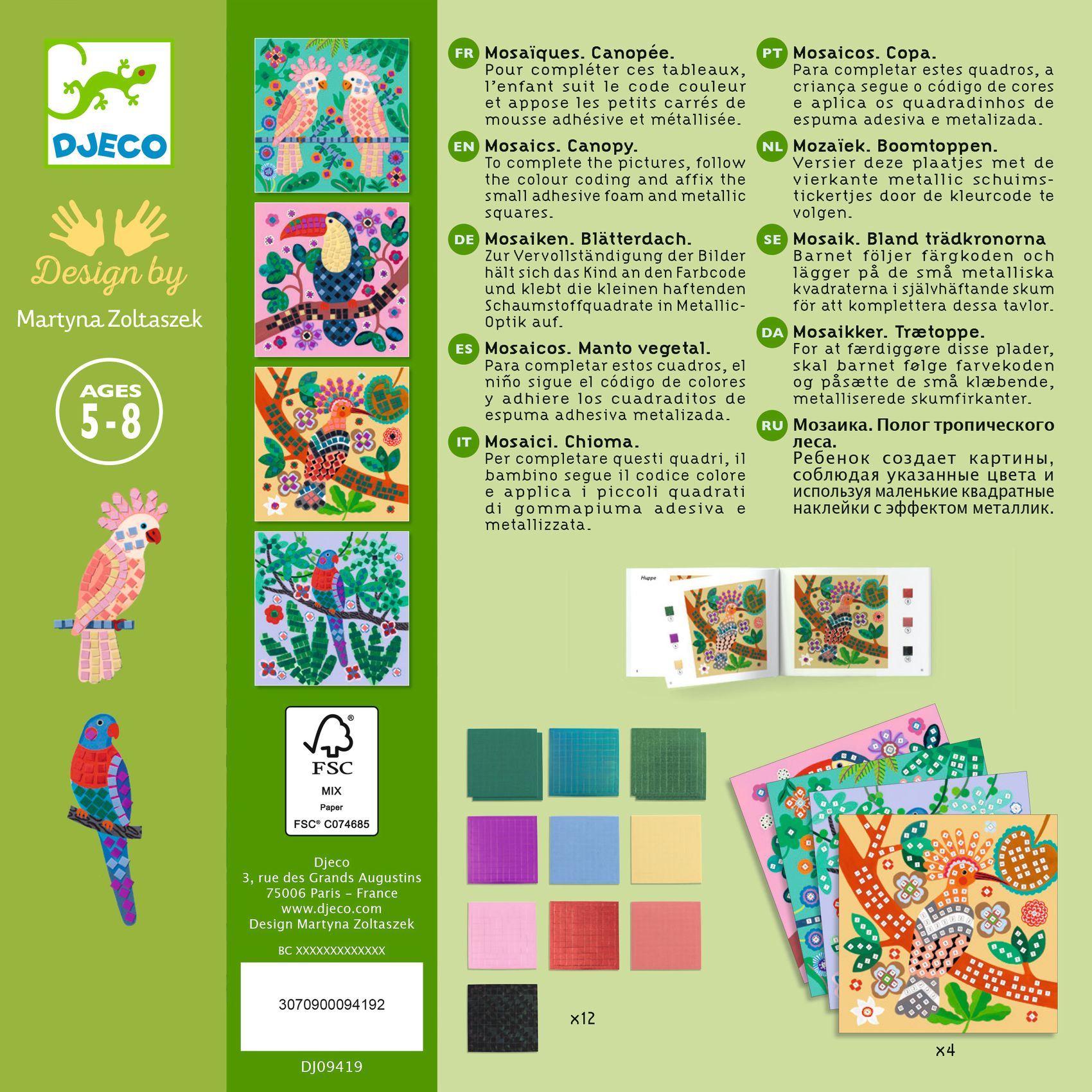 Mozaikkép készítés - Lombok között - Canopy