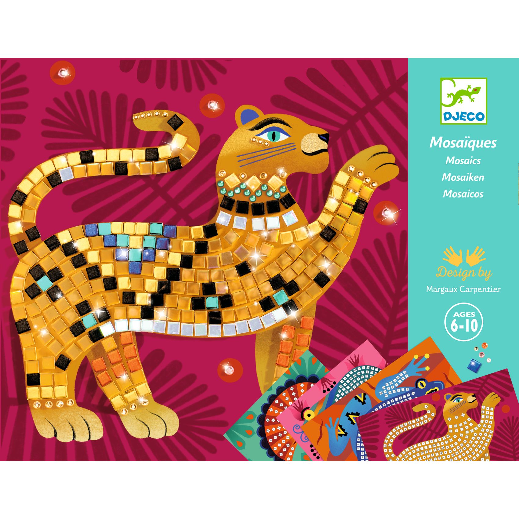 Mozaikkép készítés - A dzsungel mélyén - Deep in the jungle