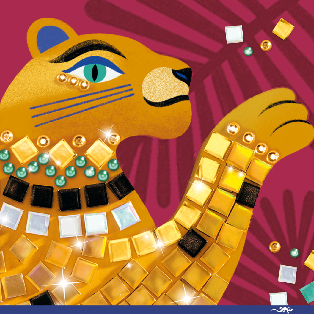 Mozaikkép készítés - A dzsungel mélyén - Deep in the jungle