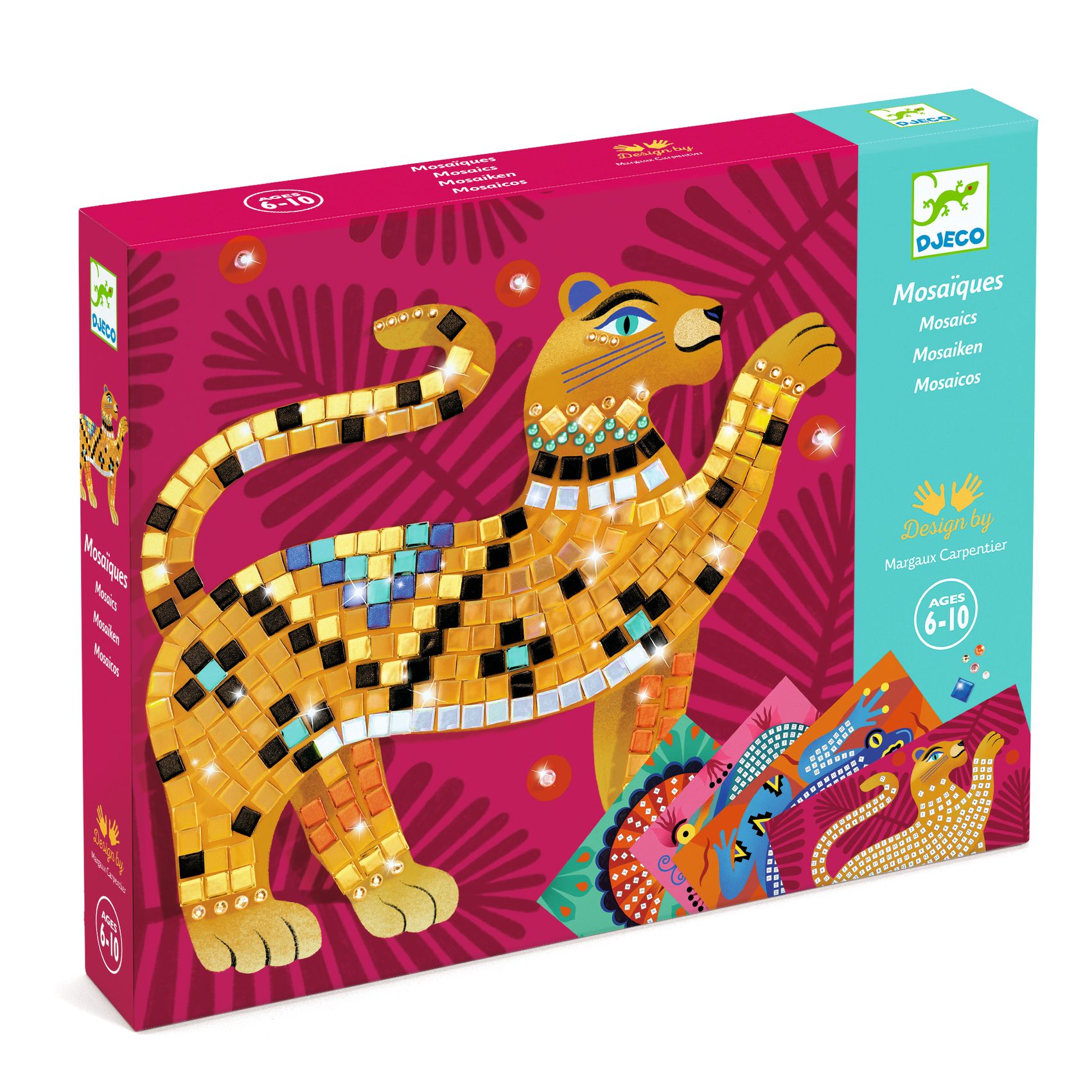 Mozaikkép készítés - A dzsungel mélyén - Deep in the jungle